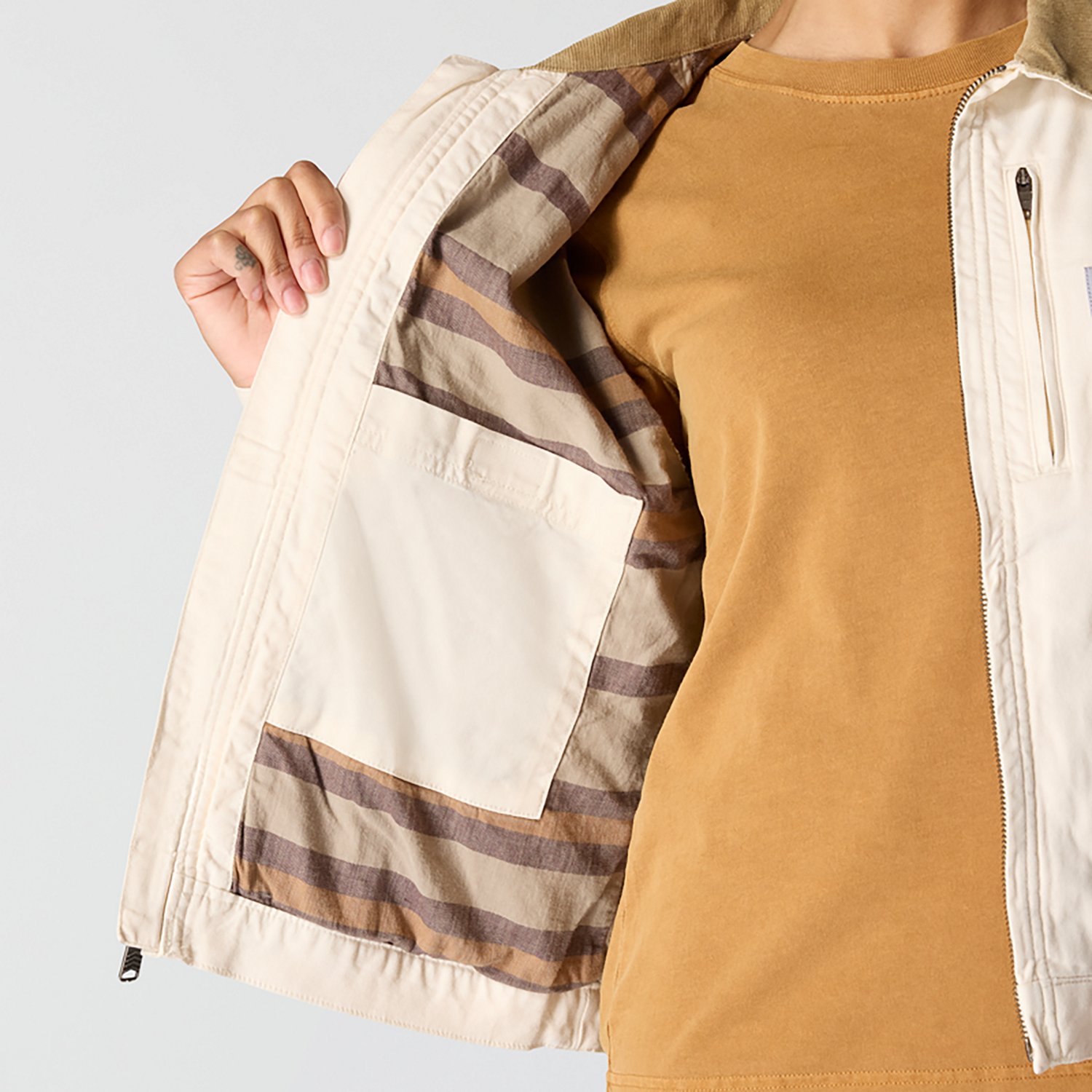 Carhartt Women's Rugged Flex Loose Fit Canvas Detroit Jacket - view number 5