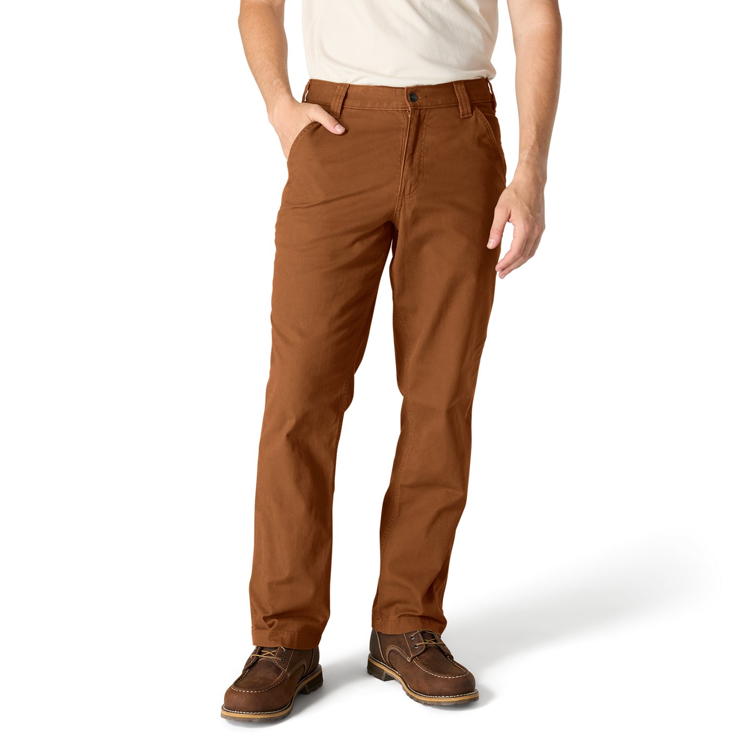 Carhartt Men's Rugged Flex Rigby Dungaree Work Pant