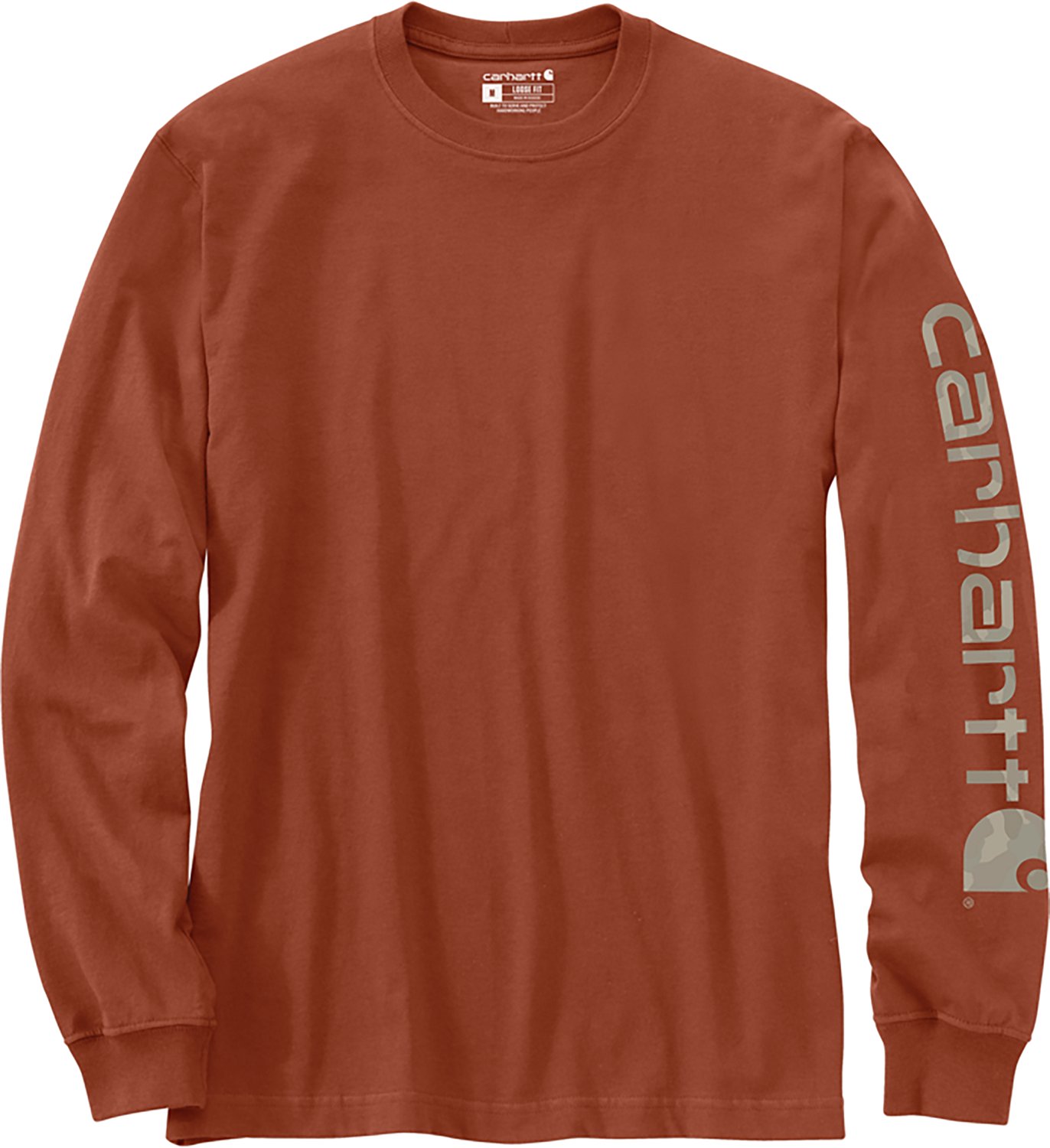 Carhartt Men's Long Sleeve Graphic Logo T-shirt