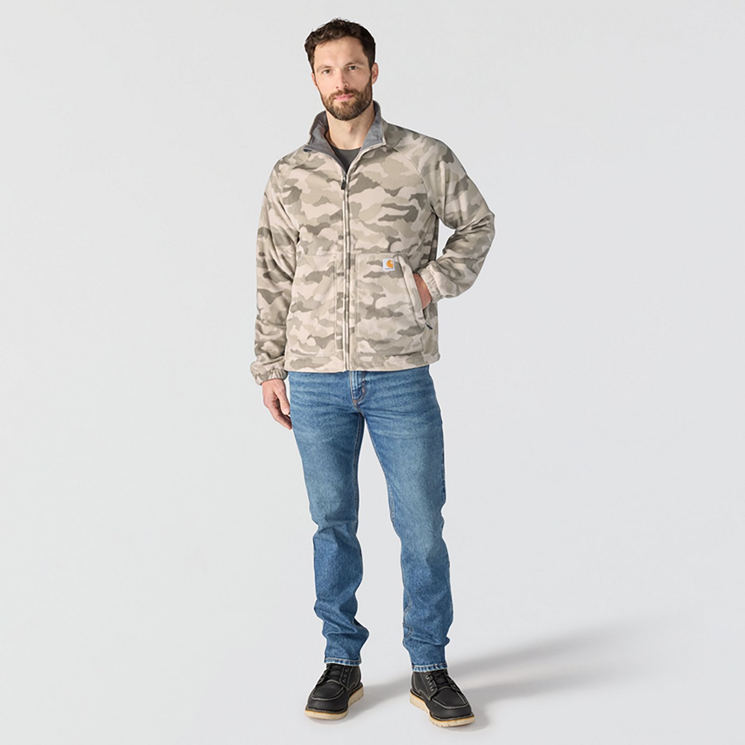Carhartt Men's Elkhart Fleece Jacket - view number 7
