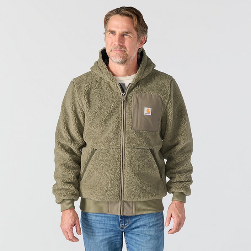 Carhartt Men's Fairbanks Active Jacket, Medium, Field Fatigue