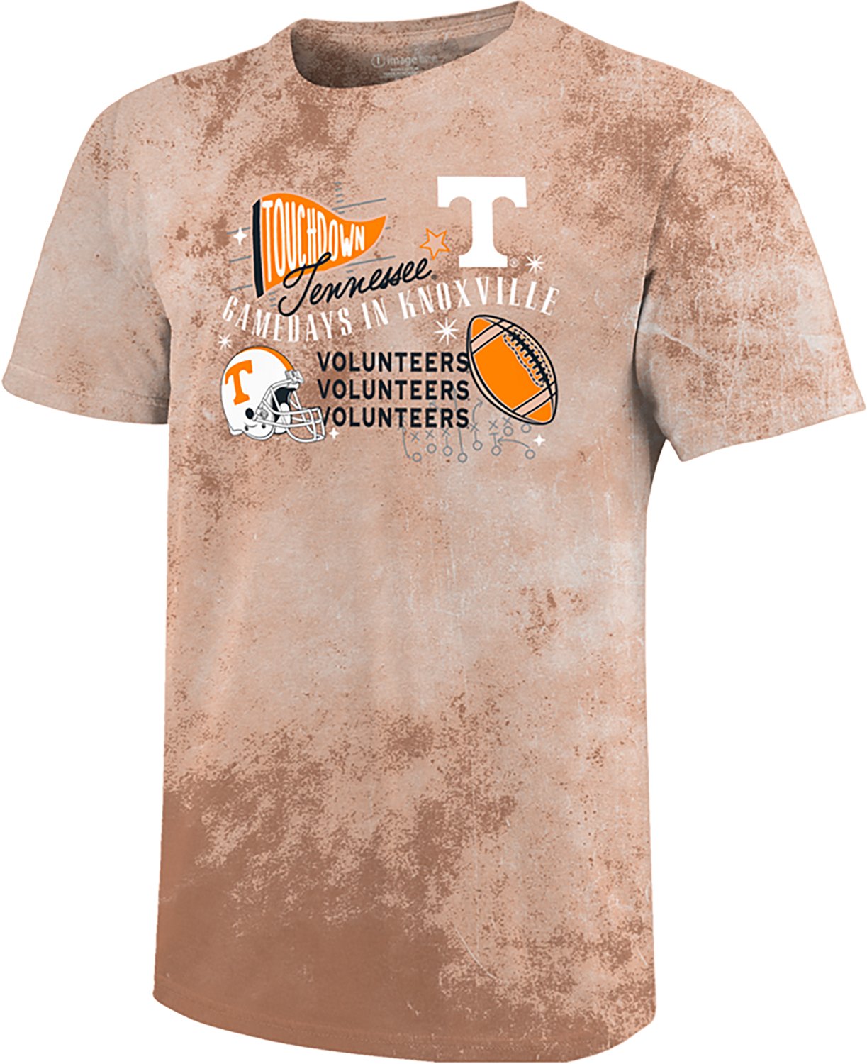 Image One Women's Tennessee Volunteers Football Saturdays Color Blast Short Sleeve T-shirt