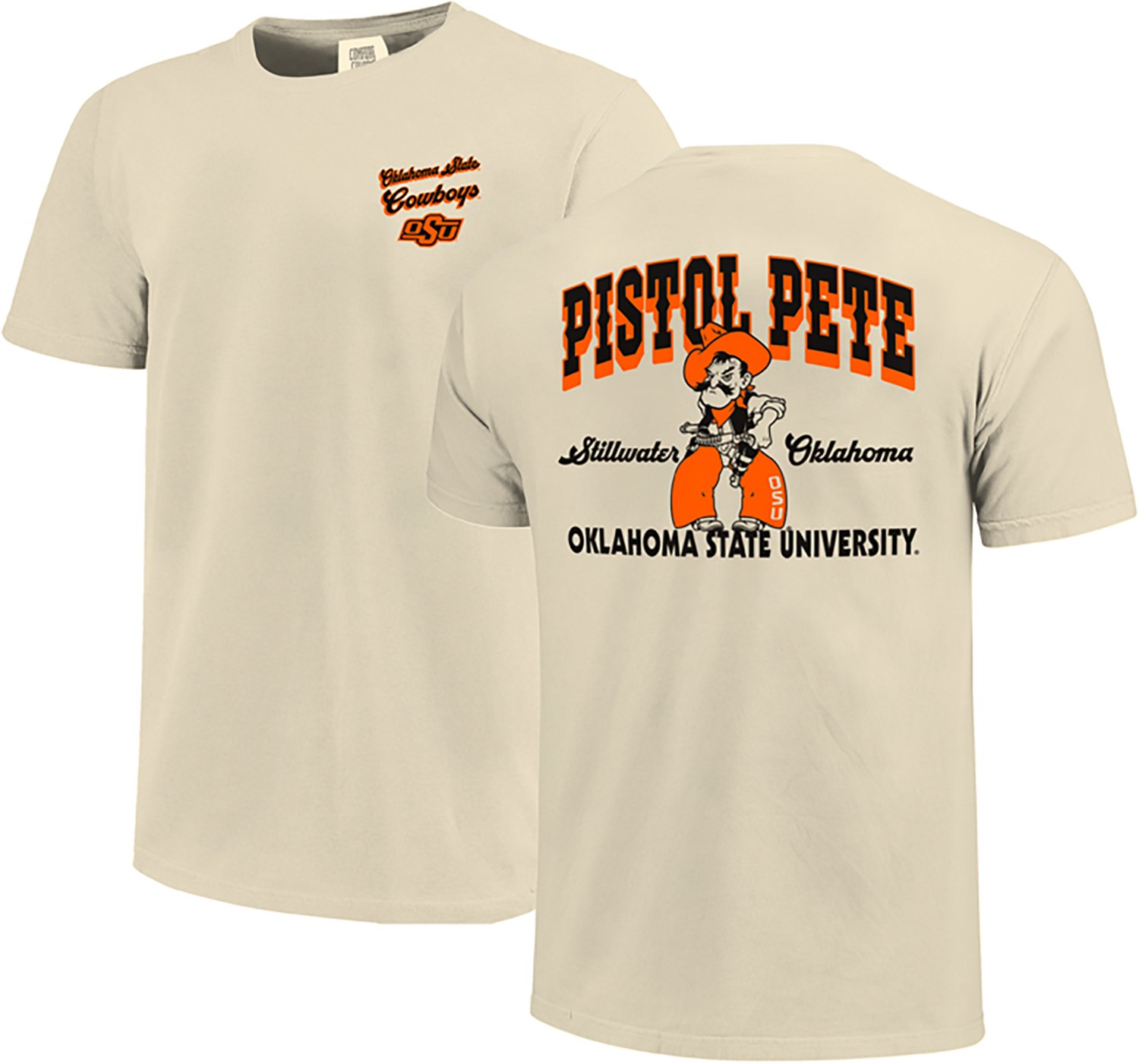 Image One Men's Oklahoma State University Mascot Layout Graphic T-shirt - view number 3