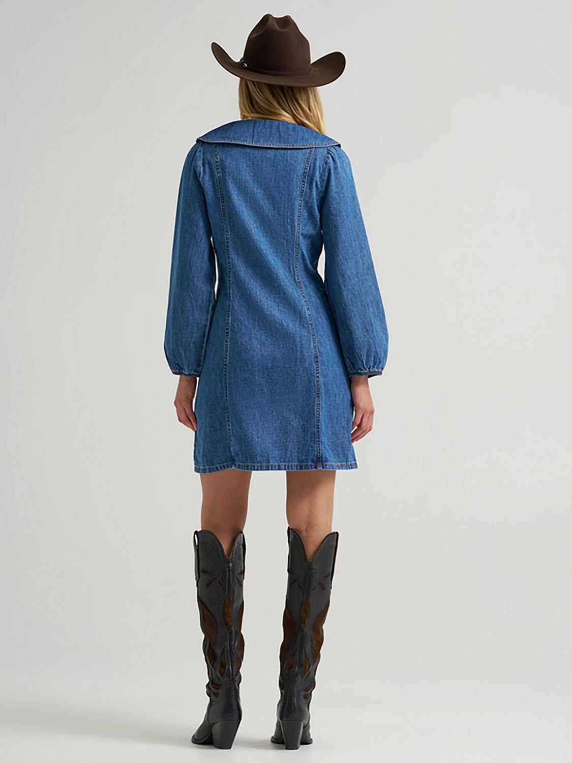 Wrangler Women's Denim Collar Dress - view number 2