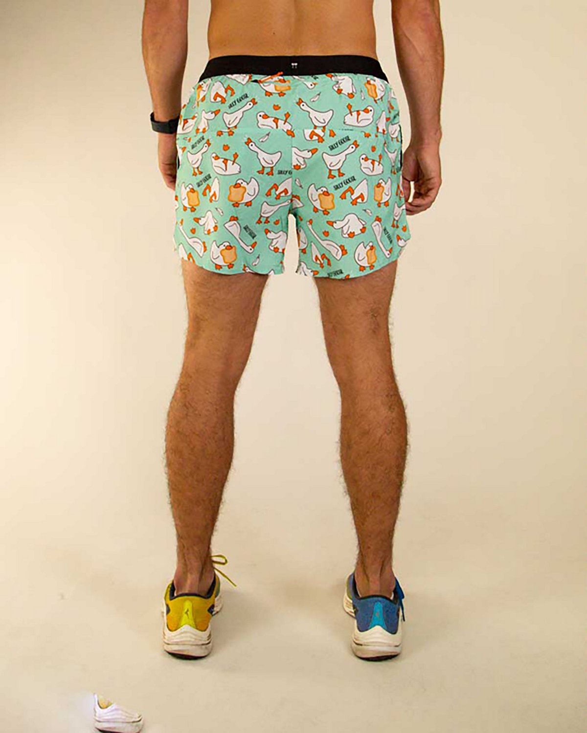 ChicknLegs Men's Silly Goose DS Running Shorts 5 In - view number 2