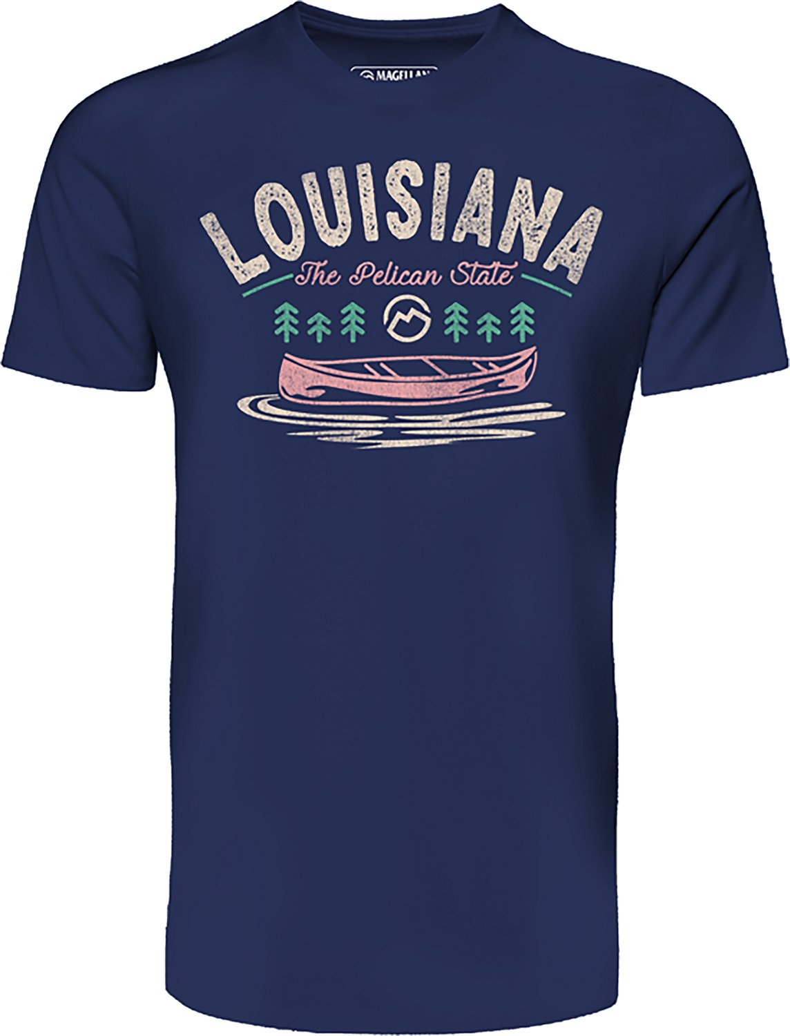 Magellan Outdoors Women's Floating Louisiana State Short Sleeve T-Shirt