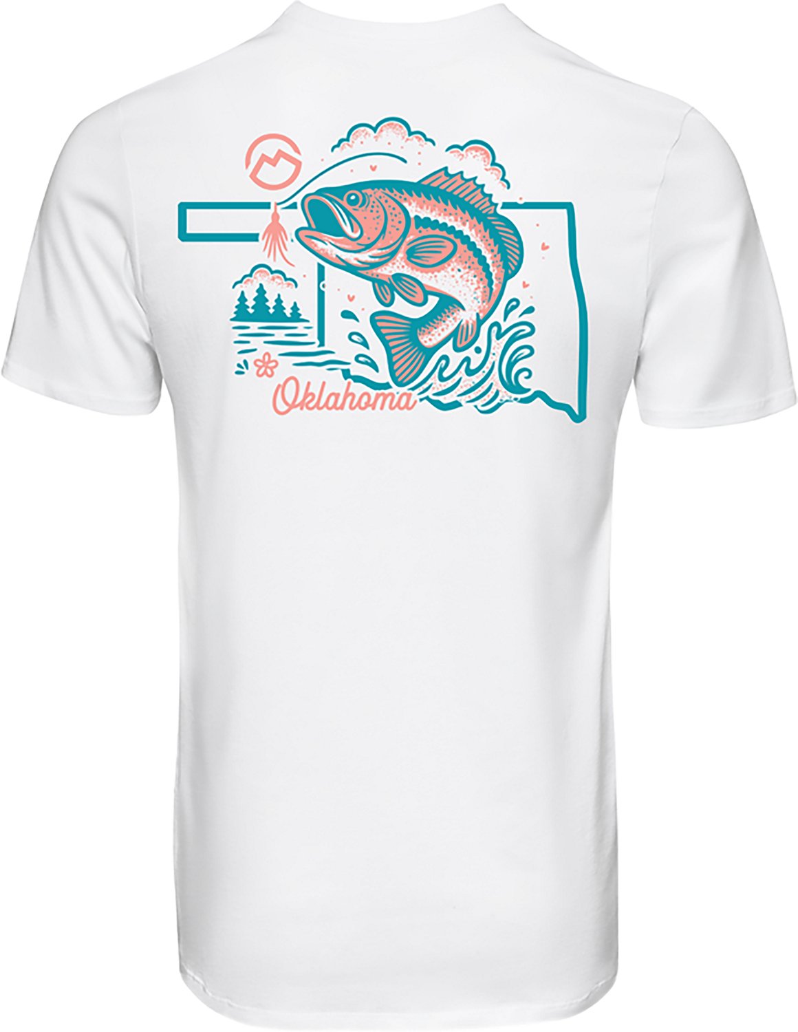 Magellan Outdoors Women's State Lake Oklahoma Short Sleeve T-Shirt