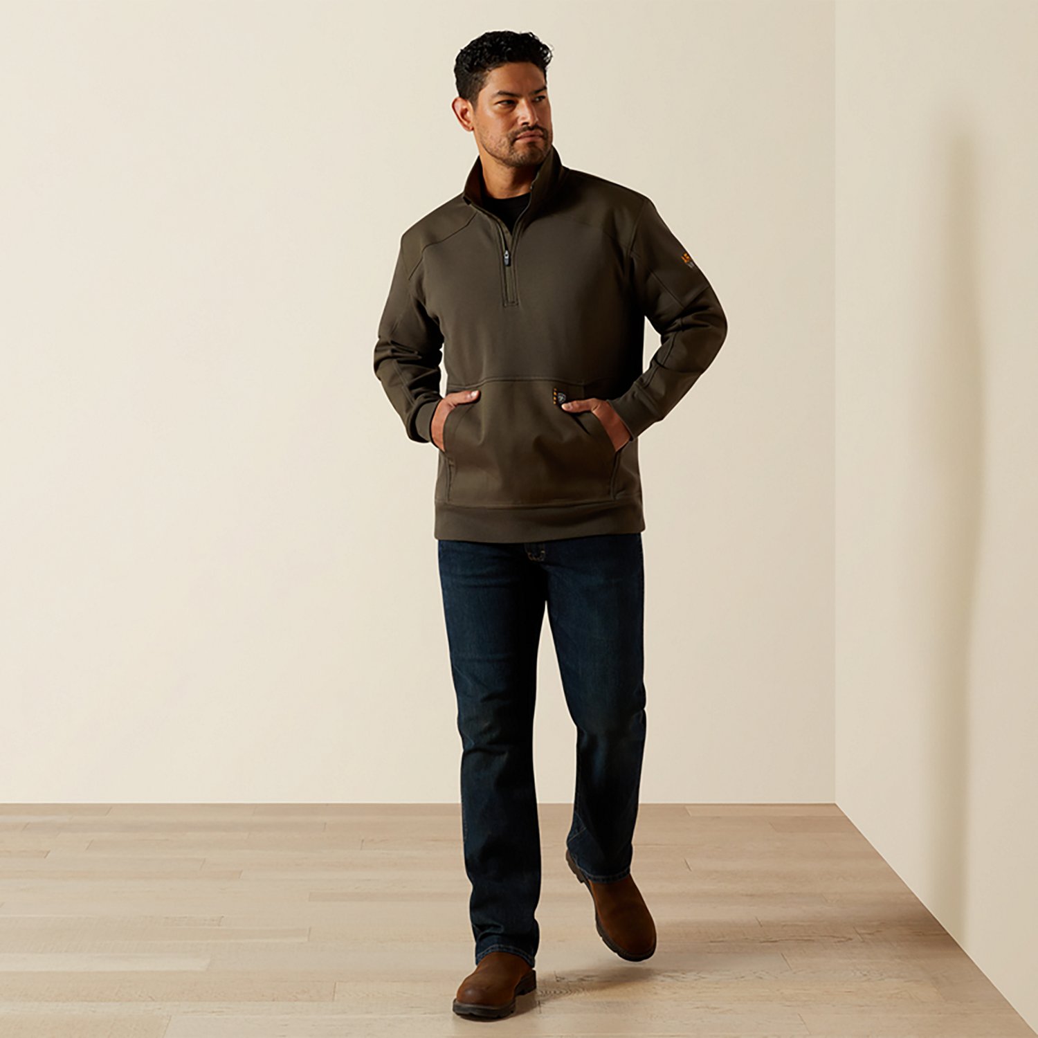 Ariat Men's DuraCanvas 1/4-Zip Sweatshirt