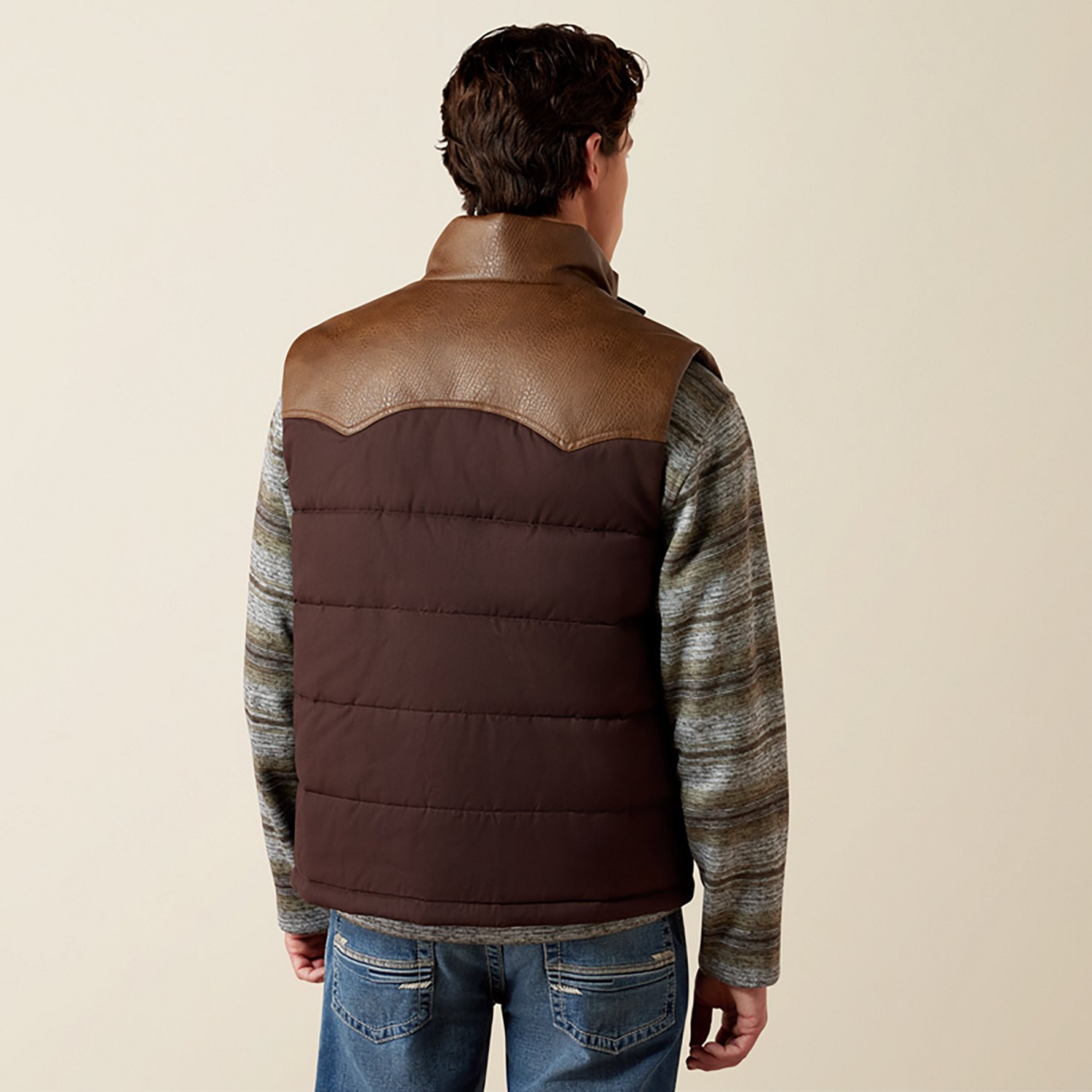 Ariat Men's Western Quilted Vest - view number 2
