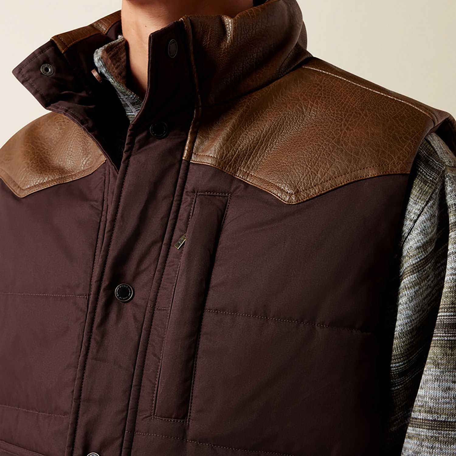 Ariat Men's Western Quilted Vest - view number 4