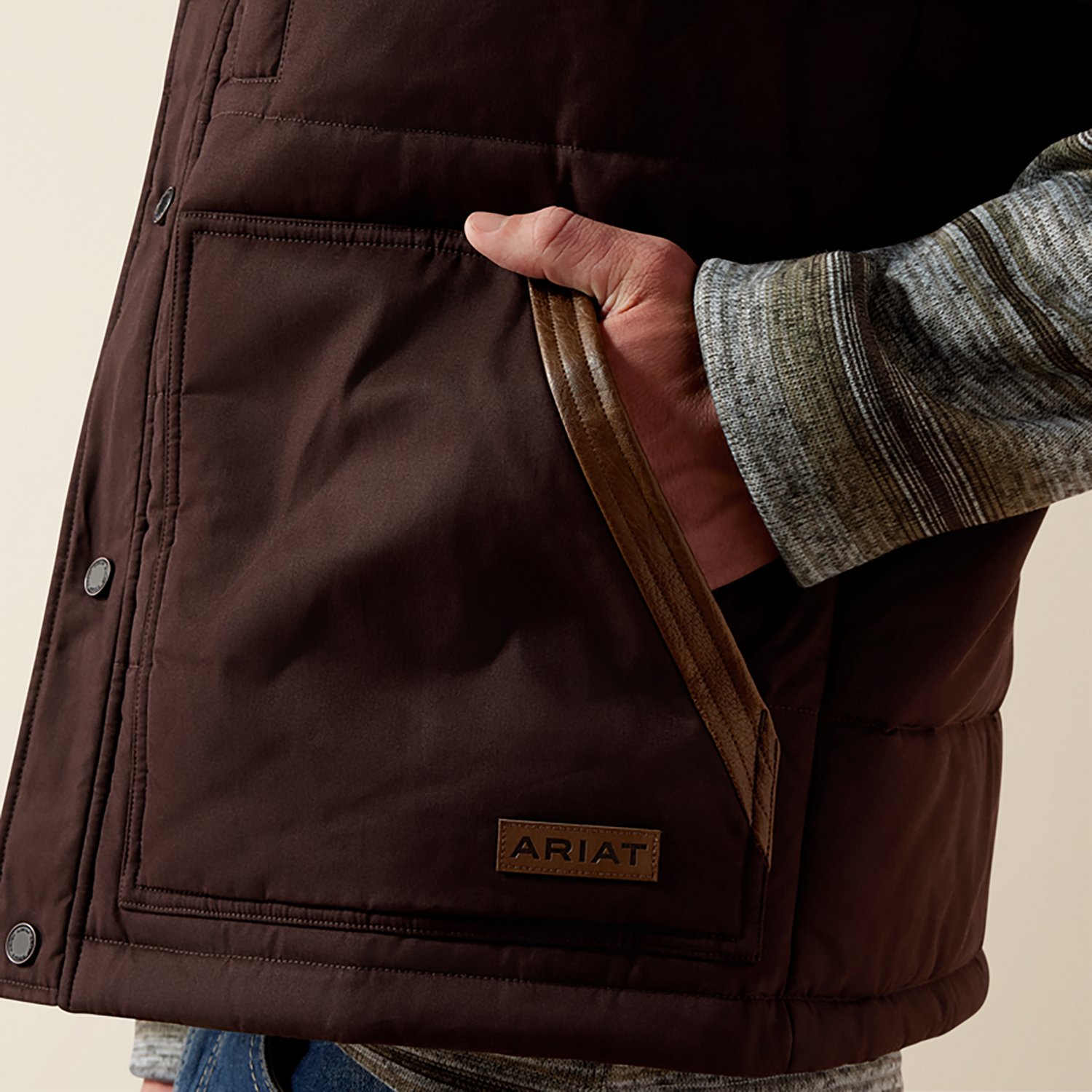 Ariat Men's Western Quilted Vest - view number 5