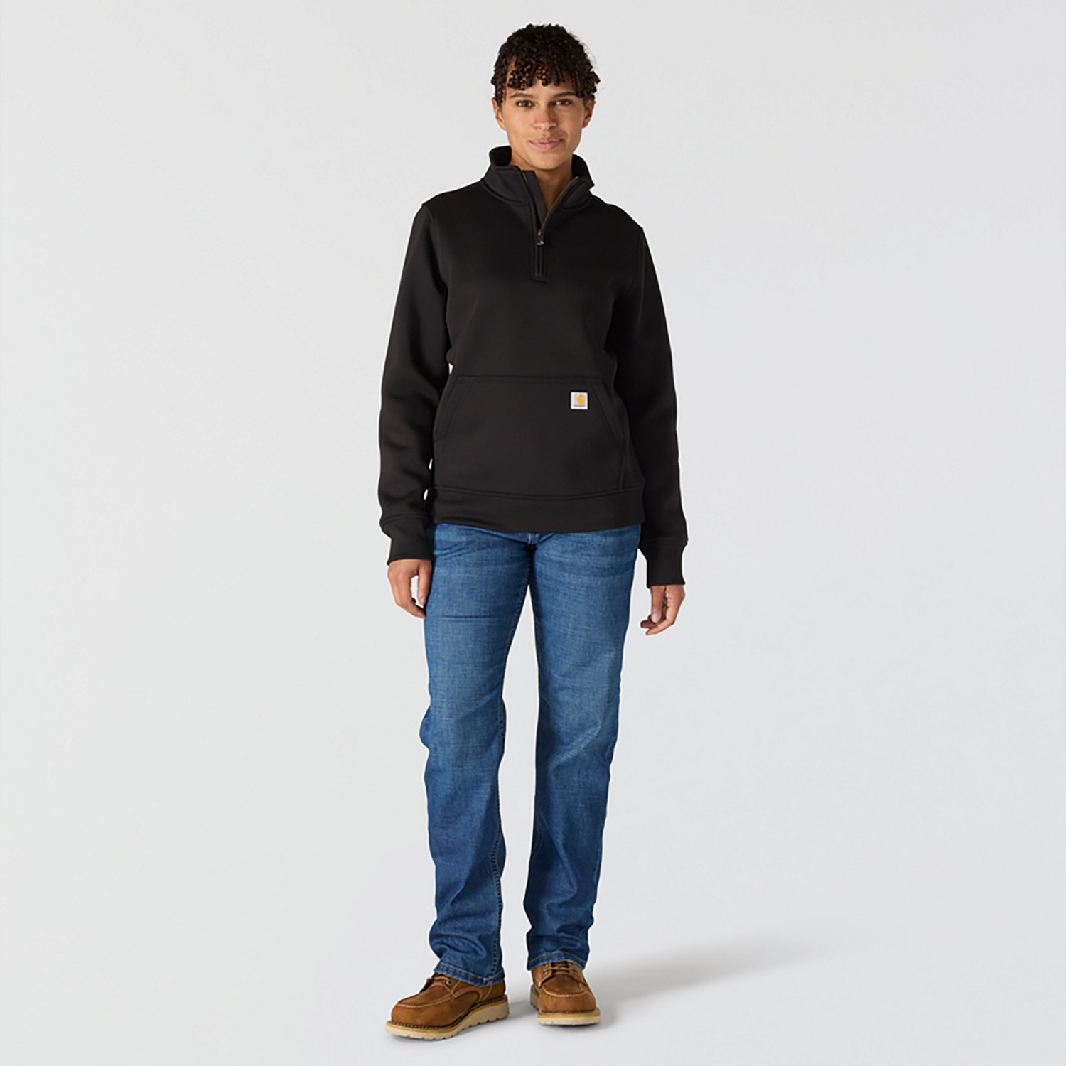 Carhartt Women's Mock Neck 1/4-Zip Sweatshirt - view number 7