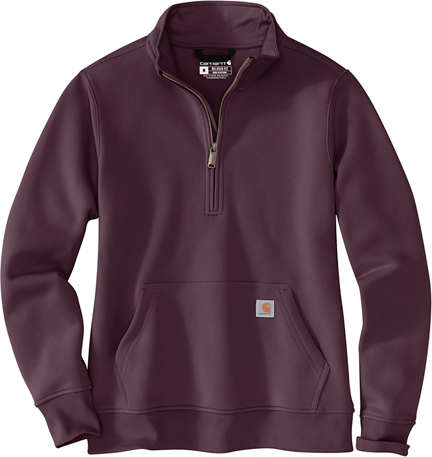 Carhartt Women's Mock Neck 1/4-Zip Sweatshirt