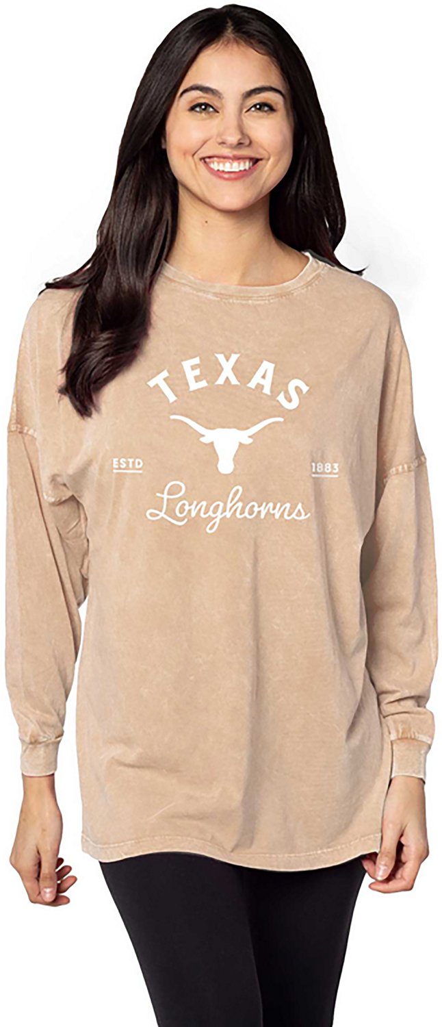 Chicka-D Women's Texas Longhorns The Big Shirt Trophy Case T-Shirt