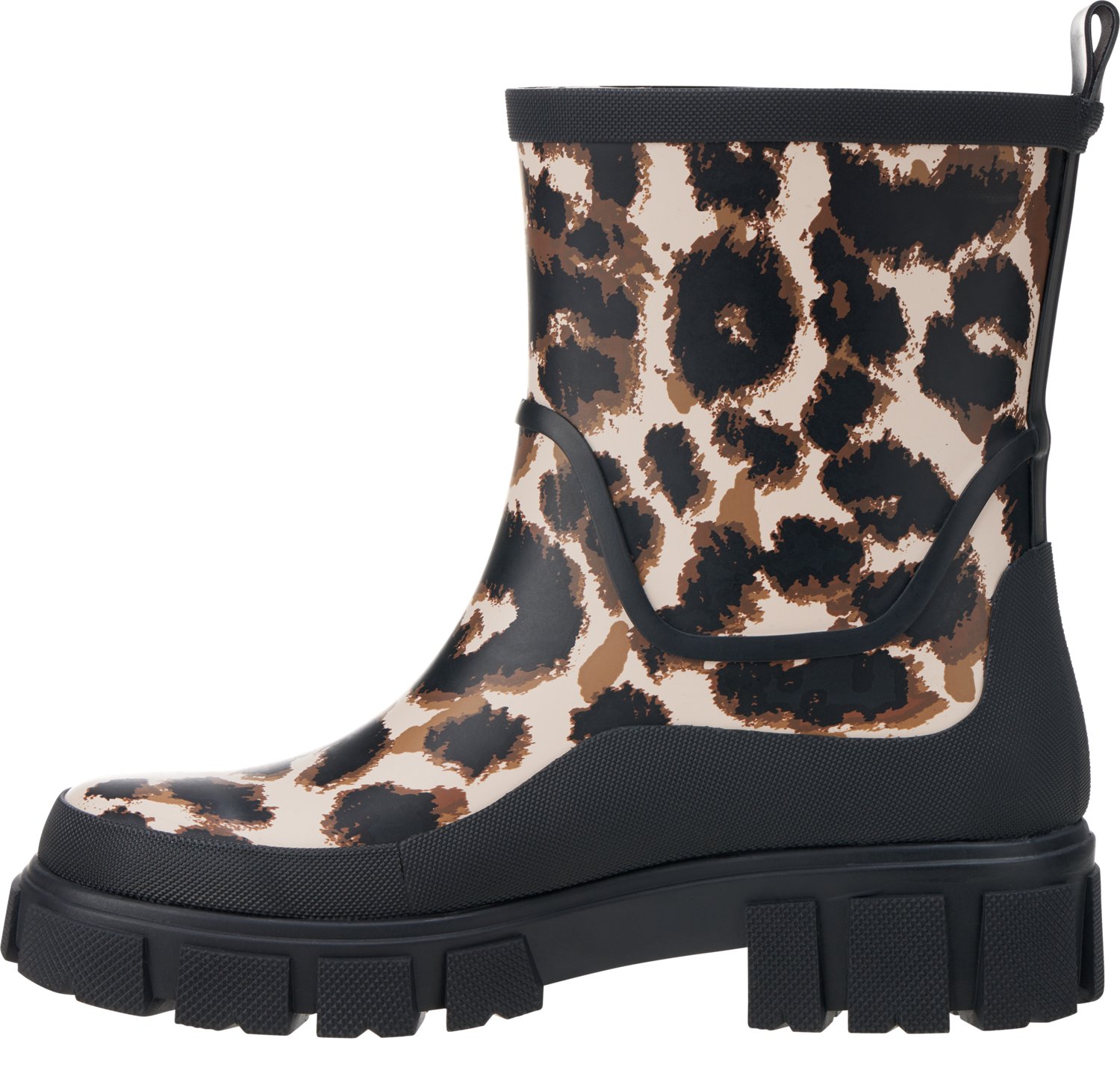 Magellan Outdoors Womens Leopard Mid Lug Sole Boot - view number 2