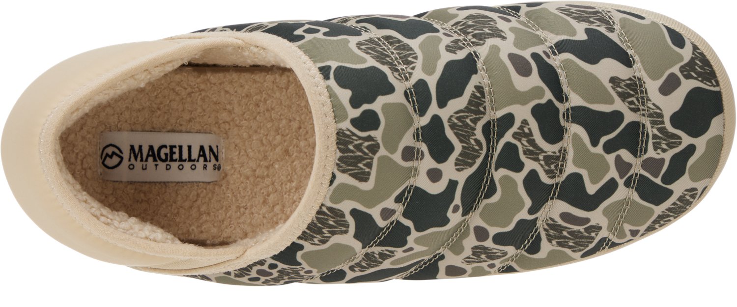 Magellan Outdoors Men's Camo Quilted Slippers - view number 3