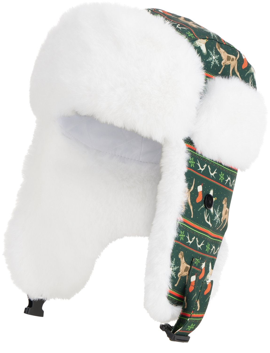 Magellan Outdoors Men's Warm Holiday Fairisle Trapper Hat