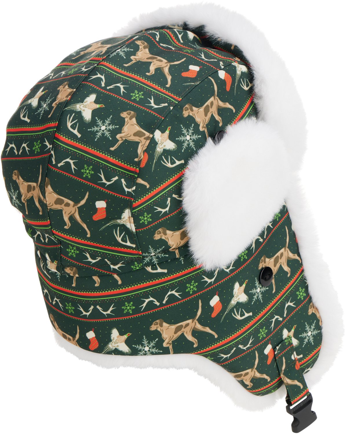 Magellan Outdoors Men's Warm Holiday Fairisle Trapper Hat