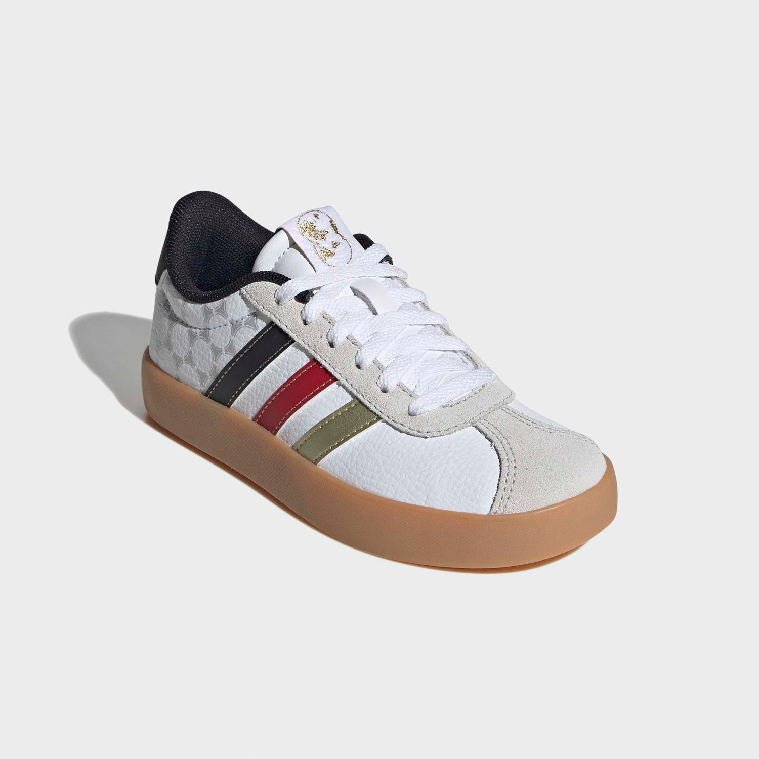 adidas Kids' Gradeschool VL Court 3.0 World Cup Shoes - view number 3