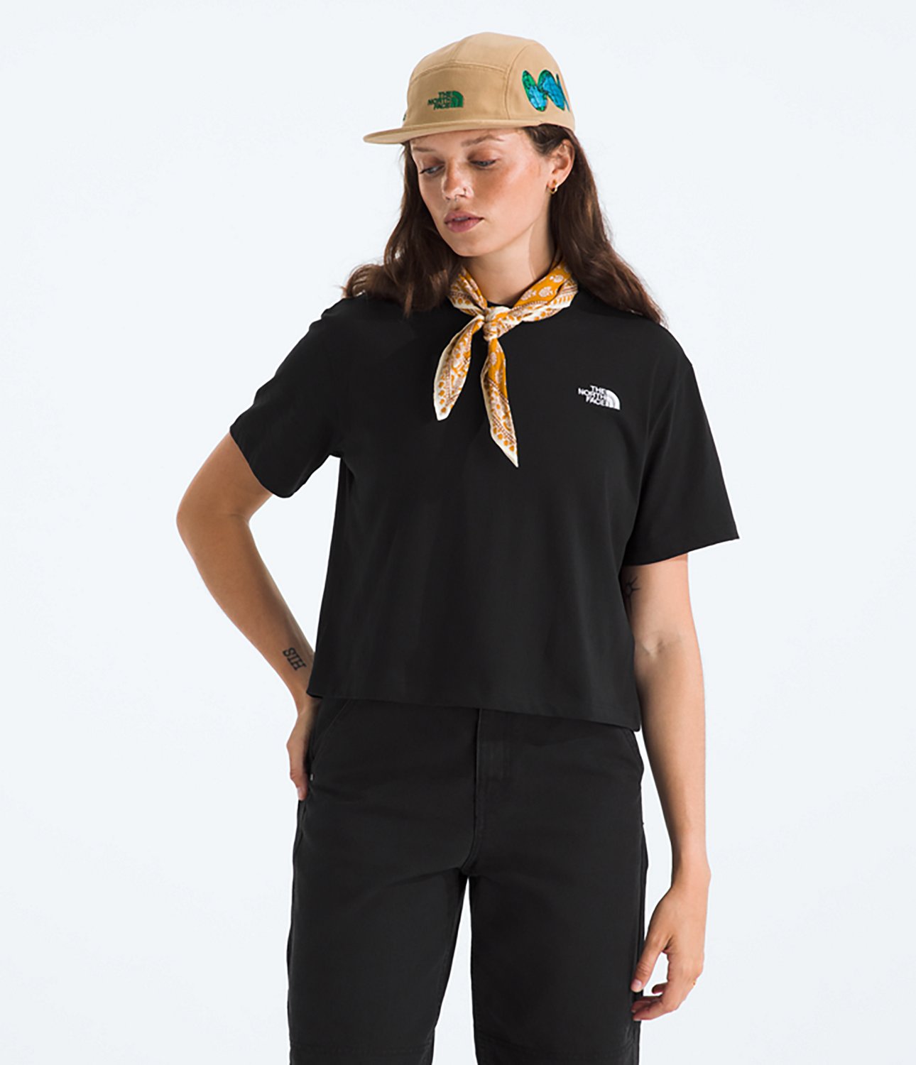 The North Face Women's Evolution Simple Dome Crop T-shirt