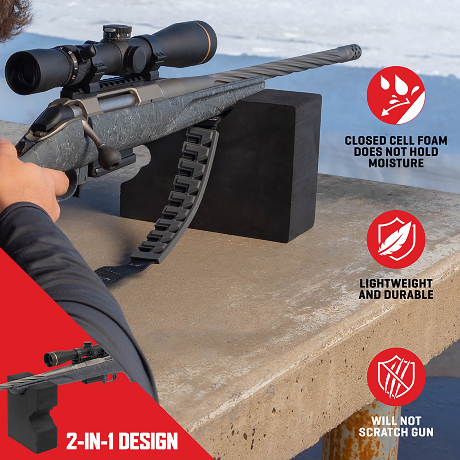 Allen Company Foam Lite Rest Solo Shooting Rest - view number 3