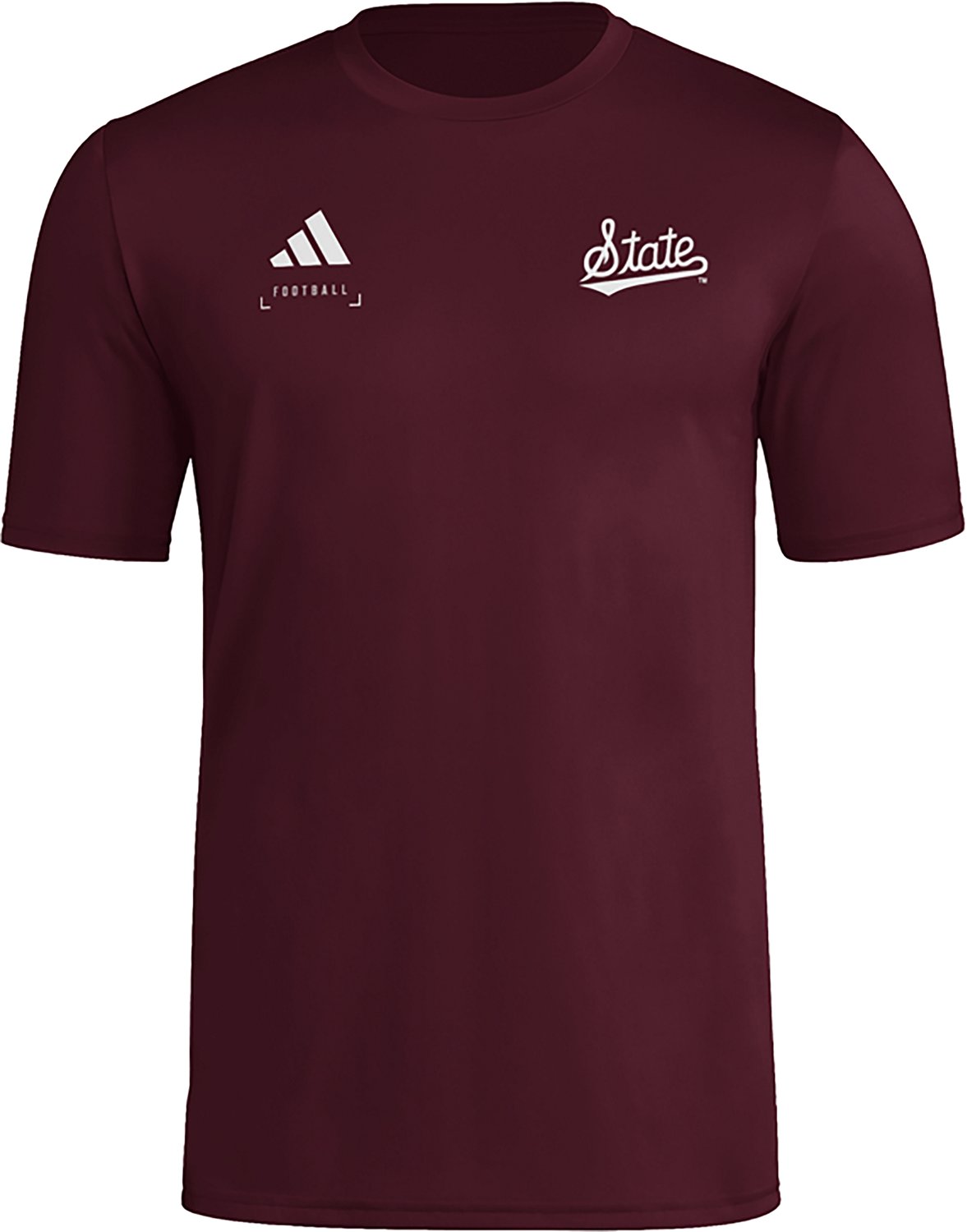 adidas Men's Mississippi State University Locker Football Icon Graphic T-shirt