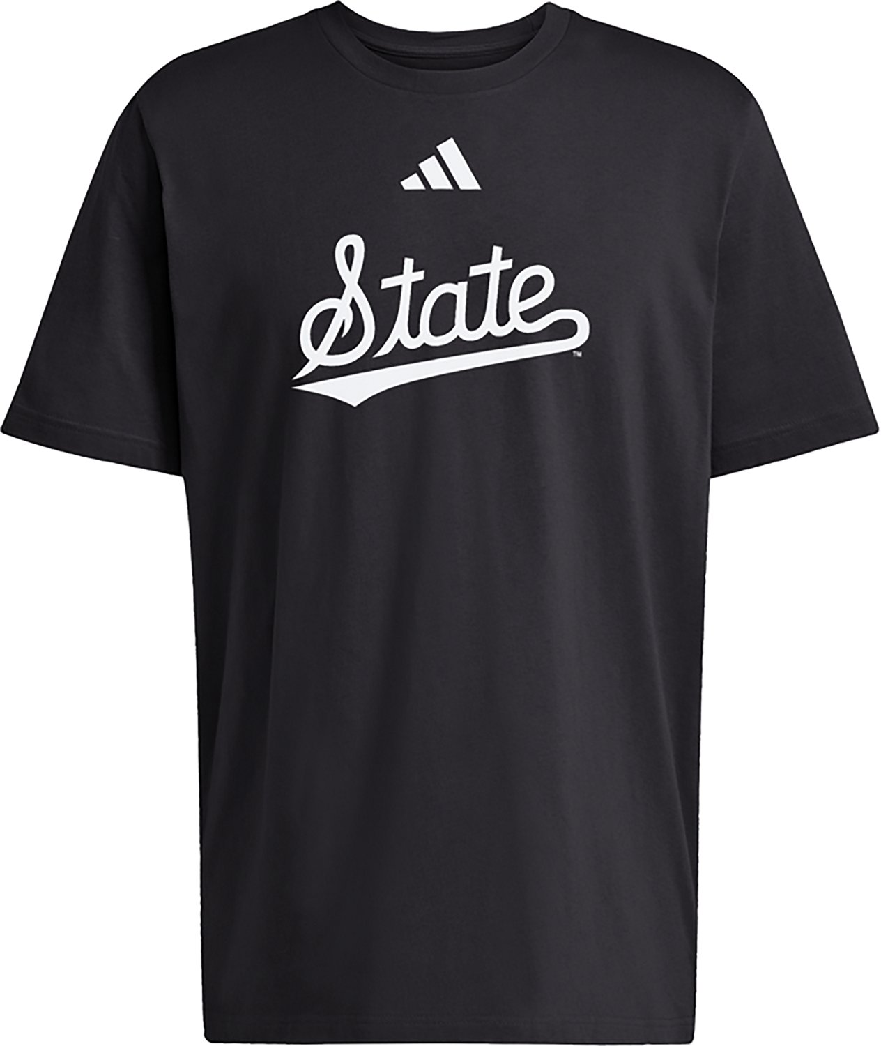 adidas Men's Mississippi State University Oversize Locker Logo Graphic T-shirt