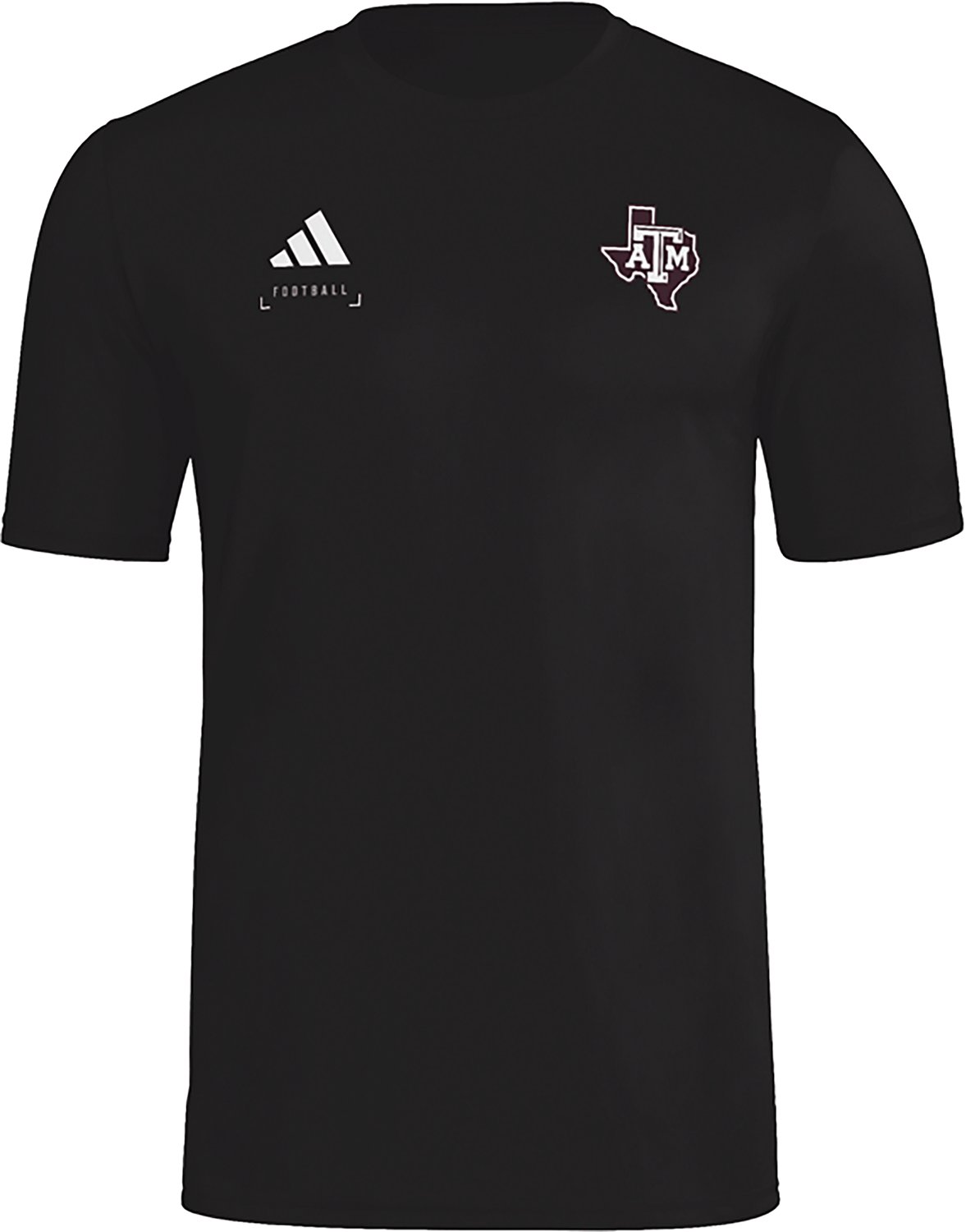 adidas Men's Texas A&M University Locker Football Icon Graphic T-shirt