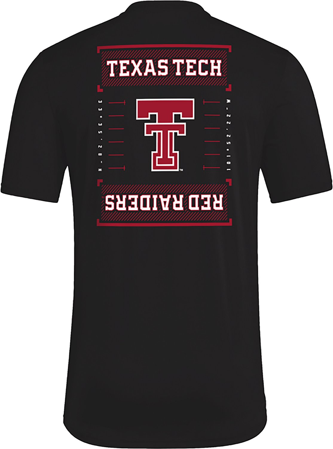 adidas Texas Tech Raiders Locker Football Icon AEROREADY Pre-Game T-Shirt