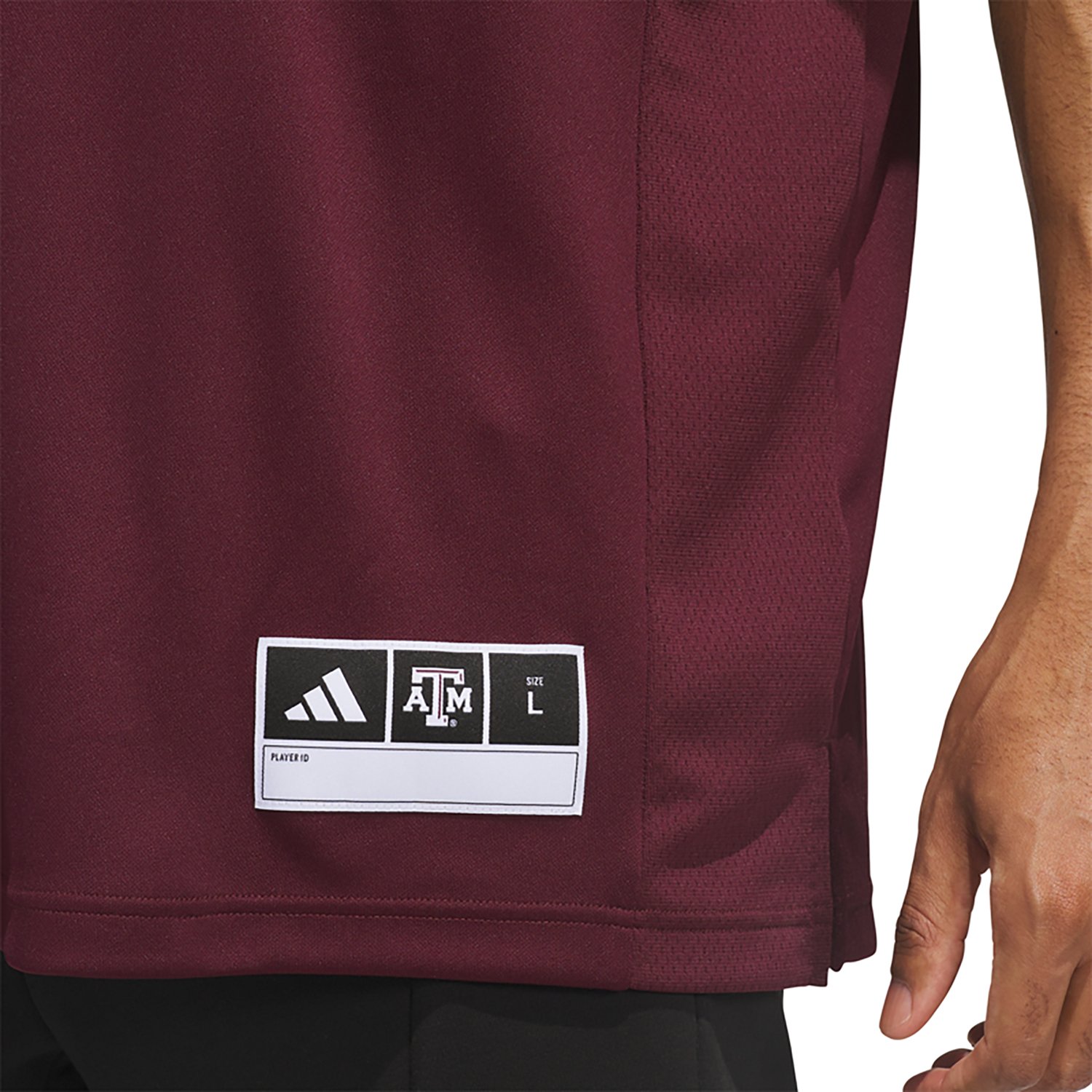 adidas Men's Texas A&M University Premier Home Jersey - view number 4