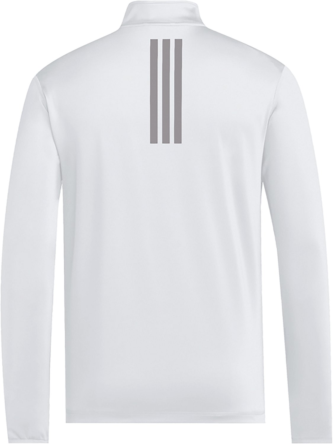 adidas Men’s Tennessee Volunteers 3‑Stripes Long Sleeve Quarter‑Zip Pullover - view number 2