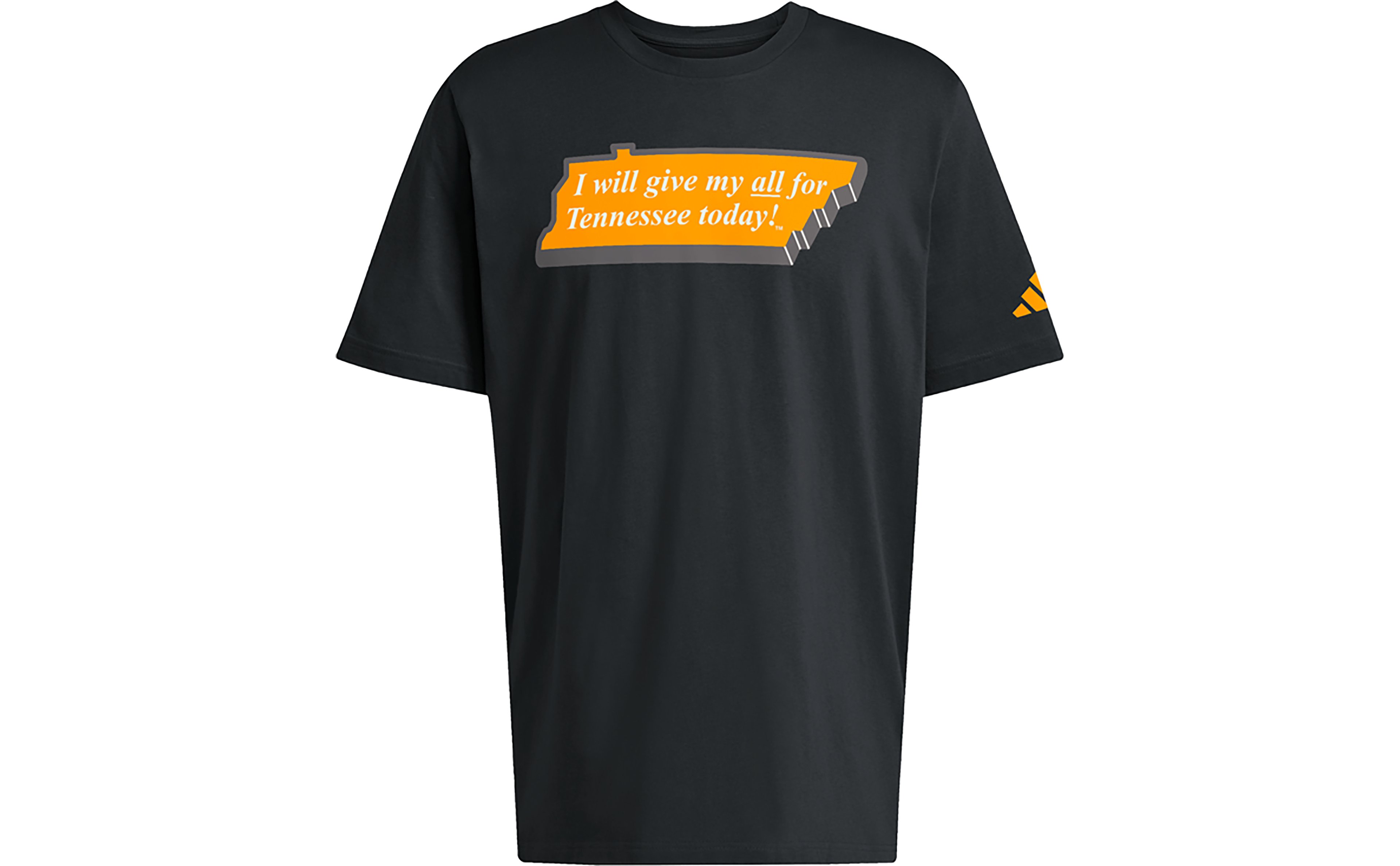 adidas Men's University of Tennessee I Will Give My All Fresh Graphic T-shirt
