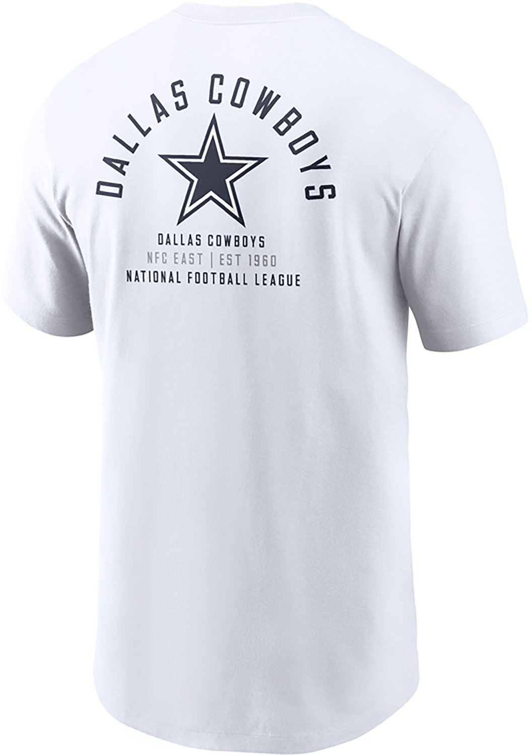 Nike Men’s Dallas Cowboys Split Logo Short Sleeve T‑shirt