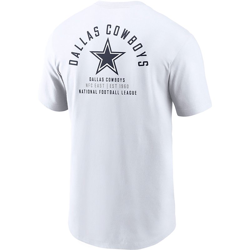 Nike Menâs Dallas Cowboys Split Logo Short Sleeve Tâshirt