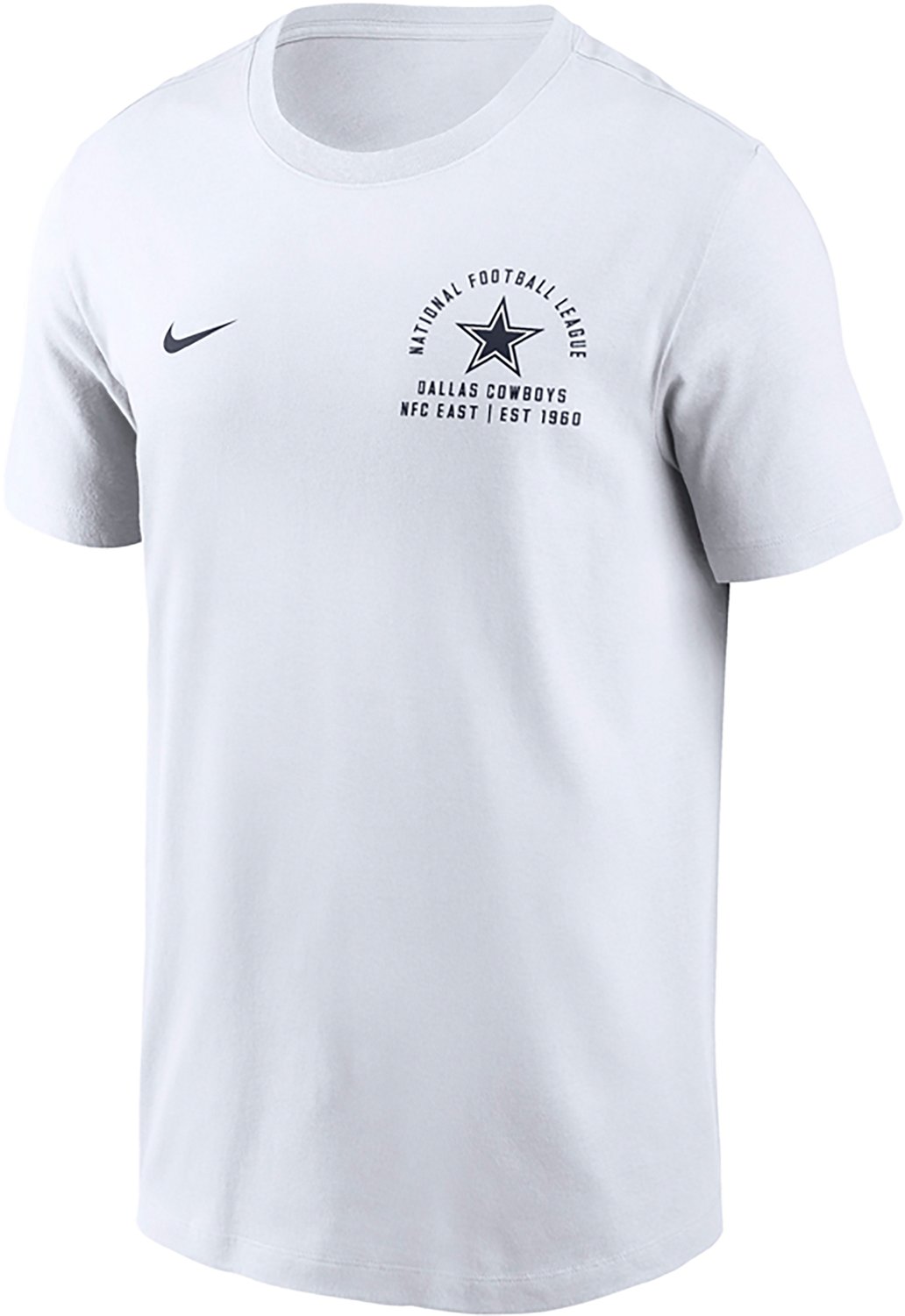 Nike Men’s Dallas Cowboys Split Logo Short Sleeve T‑shirt