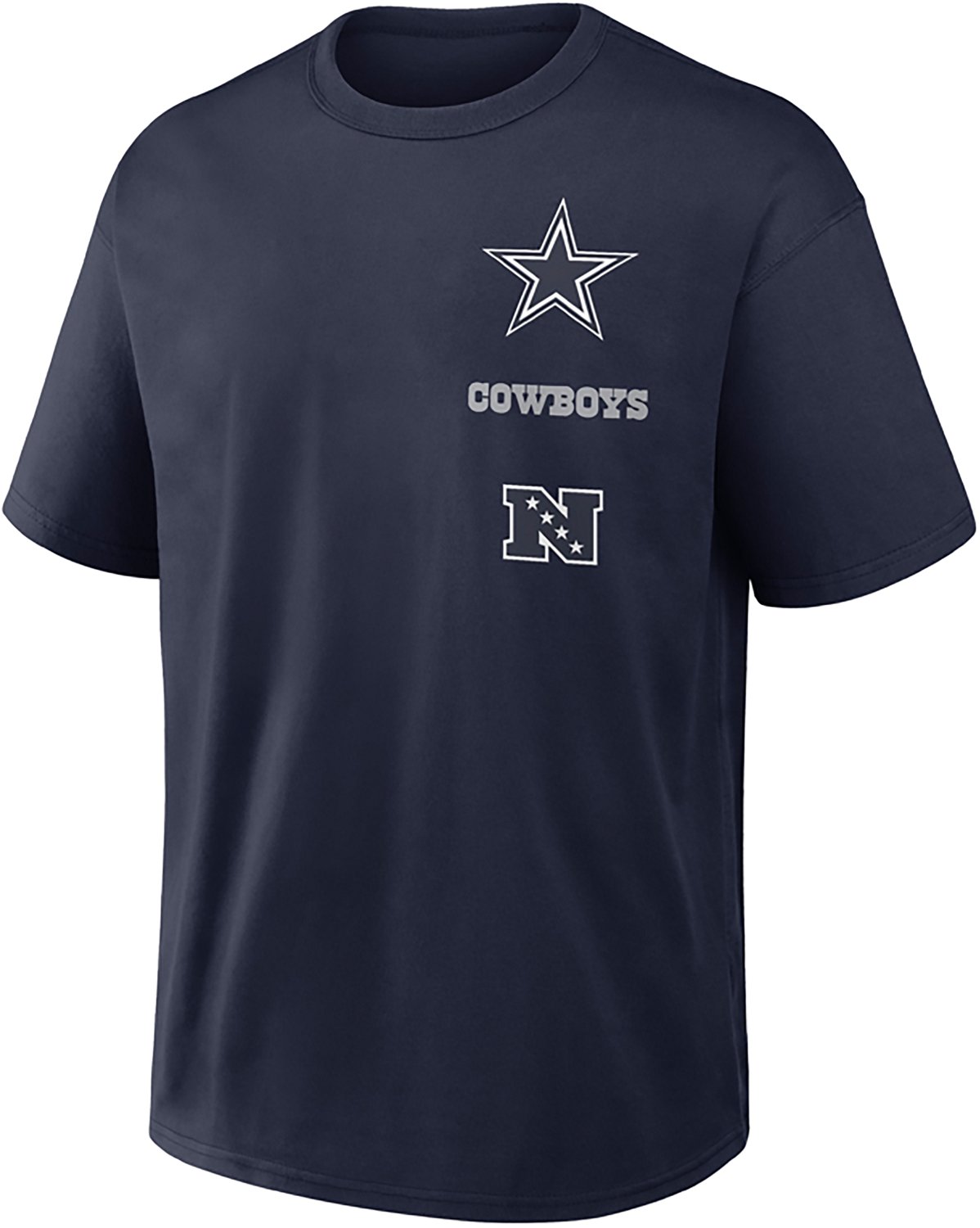 Nike Men’s Dallas Cowboys Primetime Logos Max 90 Short Sleeve T‑Shirt