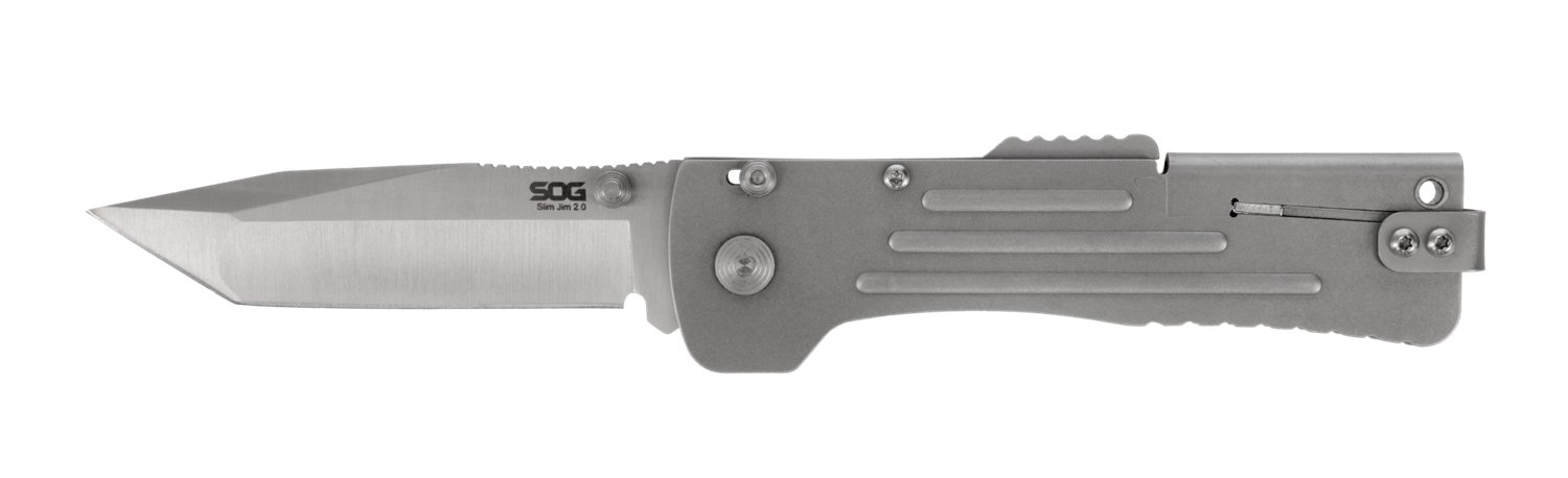 SOG Slim Jim 2.0 3.5 in Drop Point Folding Knife - view number 2