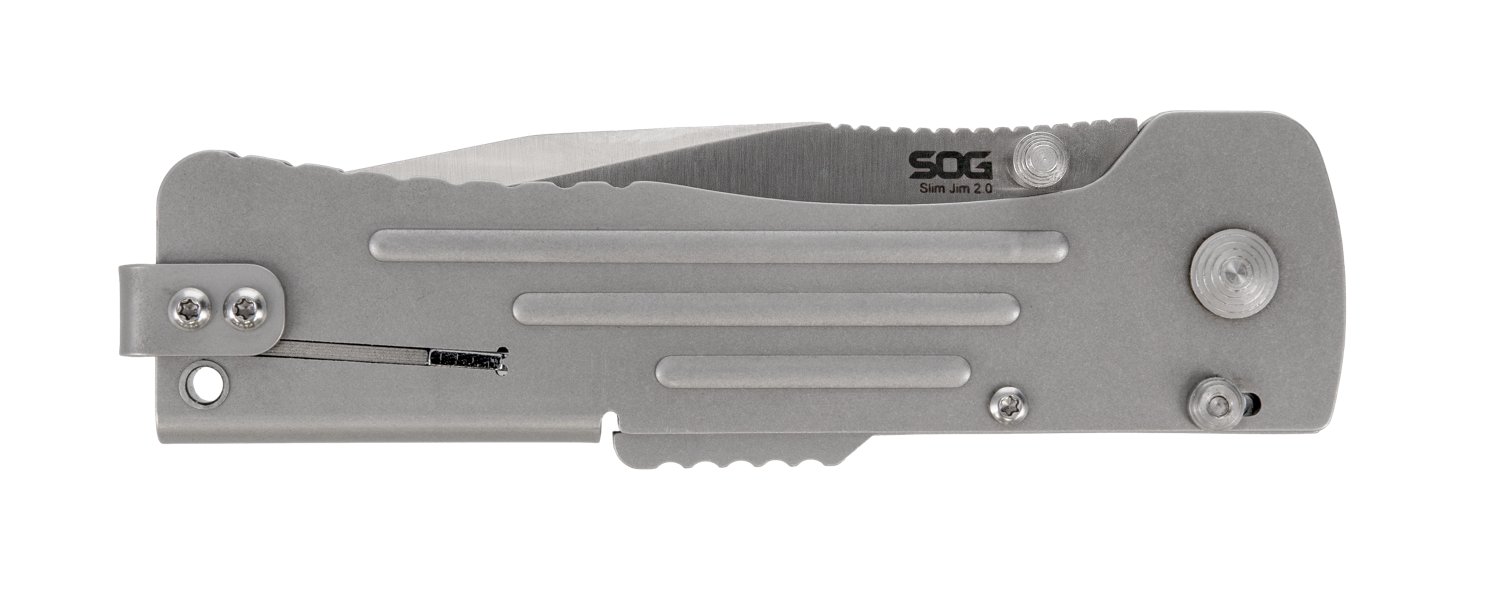 SOG Slim Jim 2.0 3.5 in Drop Point Folding Knife - view number 6