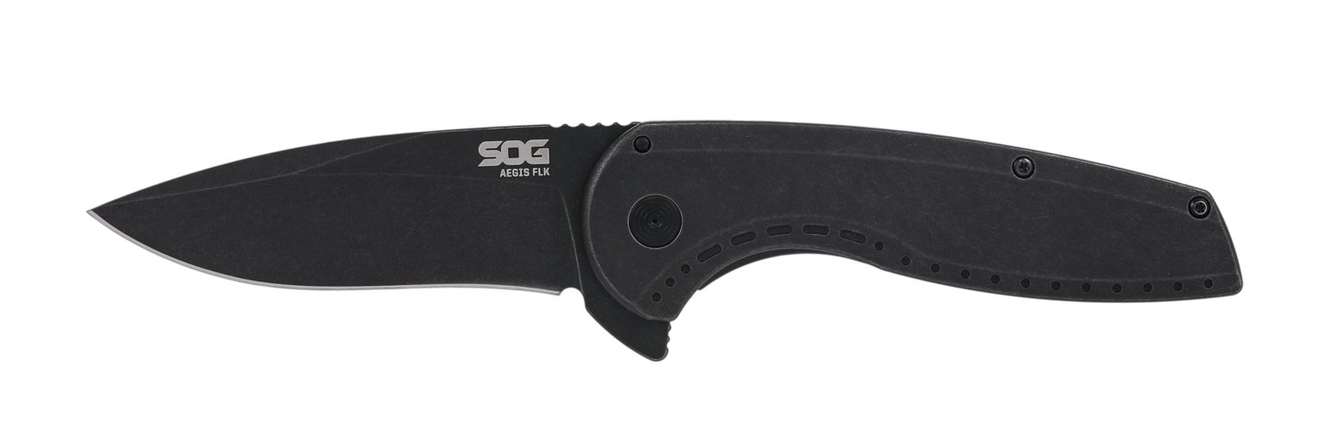 SOG Aegis FLK 2.0 3.5 in Drop Point Folding Knife - view number 2