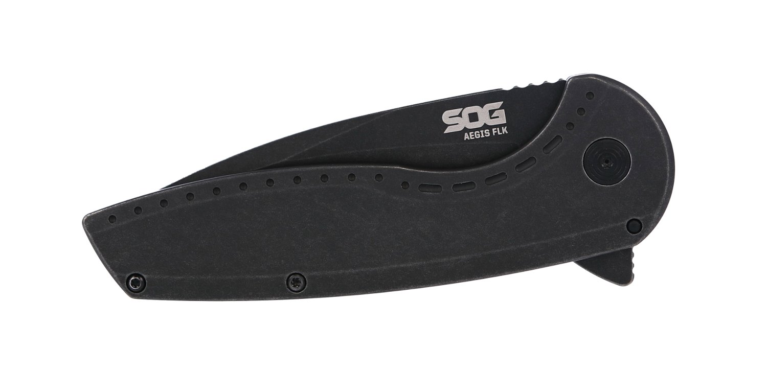 SOG Aegis FLK 2.0 3.5 in Drop Point Folding Knife - view number 6