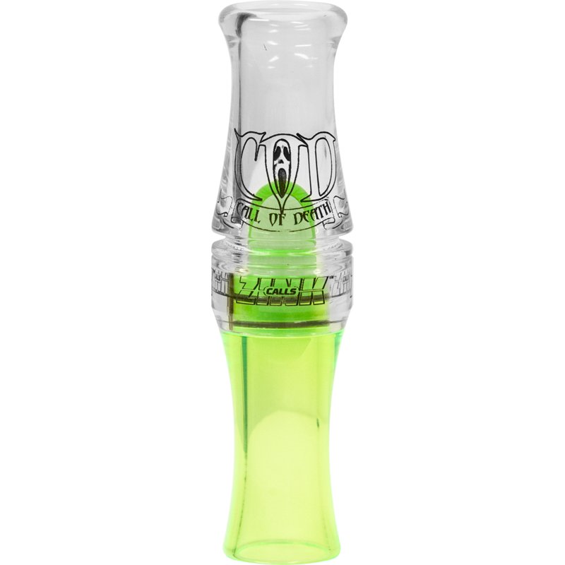 Zink Calls COD Call of Death Polycarbonate Goose Call - Lemon Drop