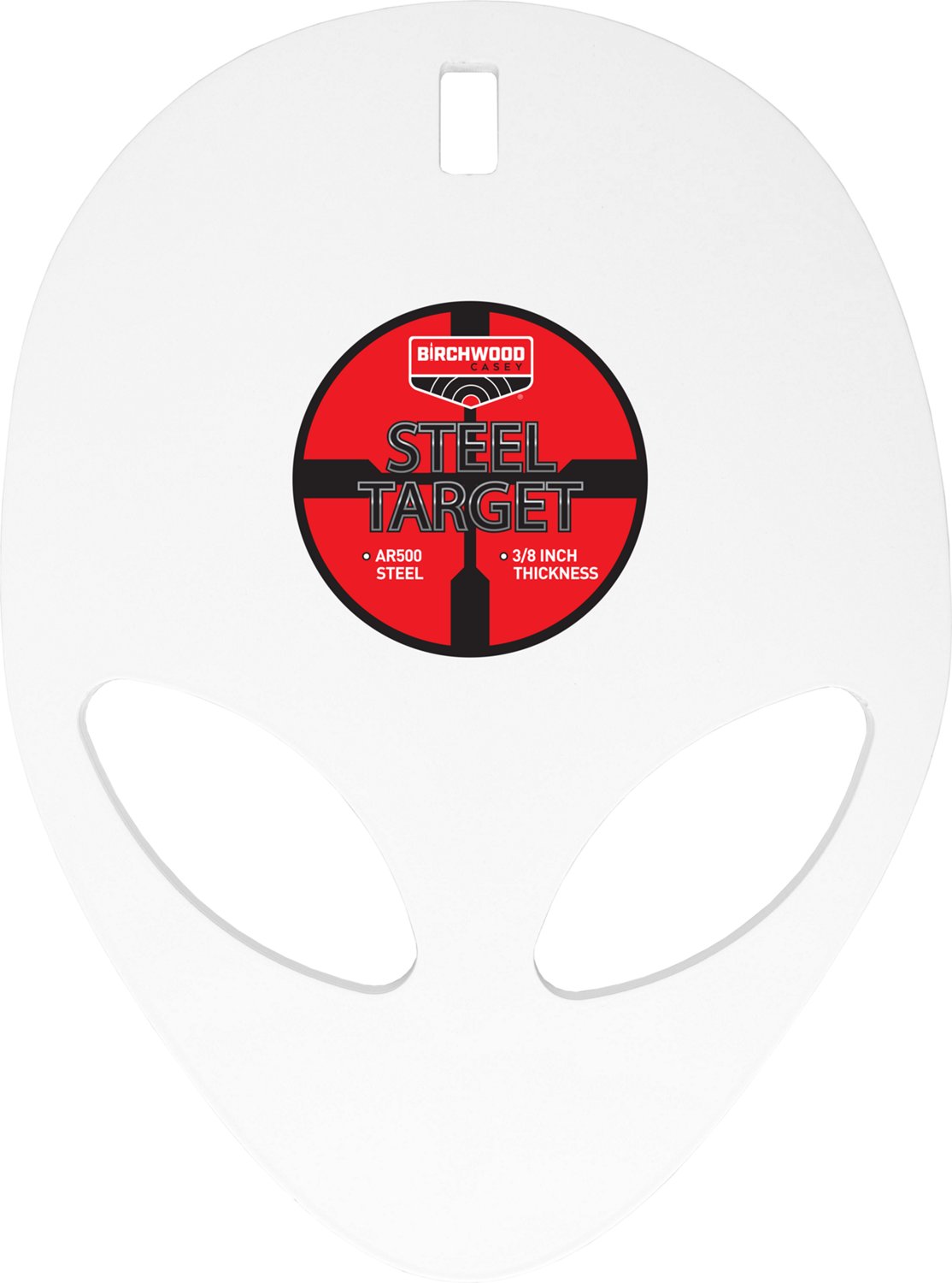 Birchwood Casey AR500 3/8 in. Silhouette 1-Hole Target