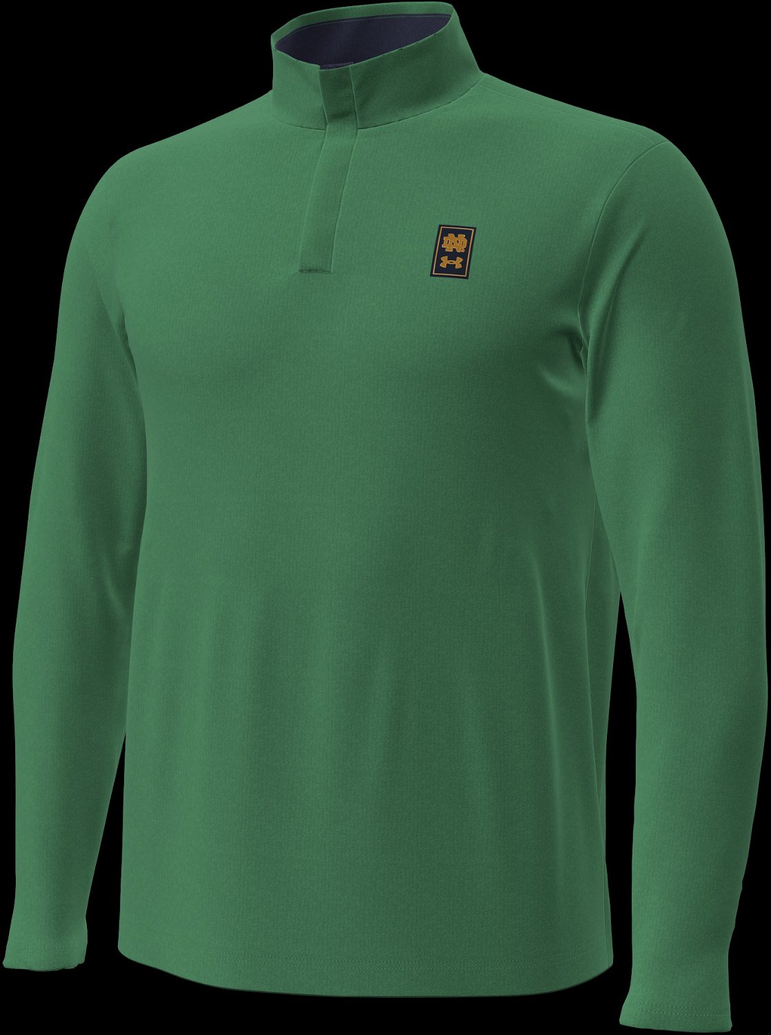 Under Armour Men's University of Notre Dame Primary Logo Sideline Playoff 1/4-Zip Sweatshirt
