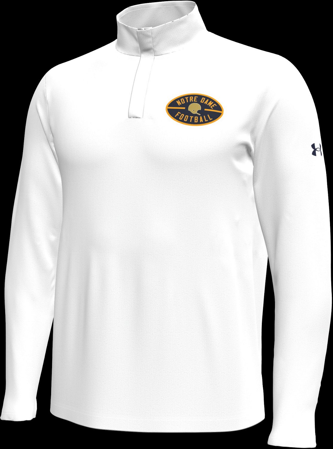 Under Armour Men's University of Notre Dame Playoff 1/4 Zip Shirt