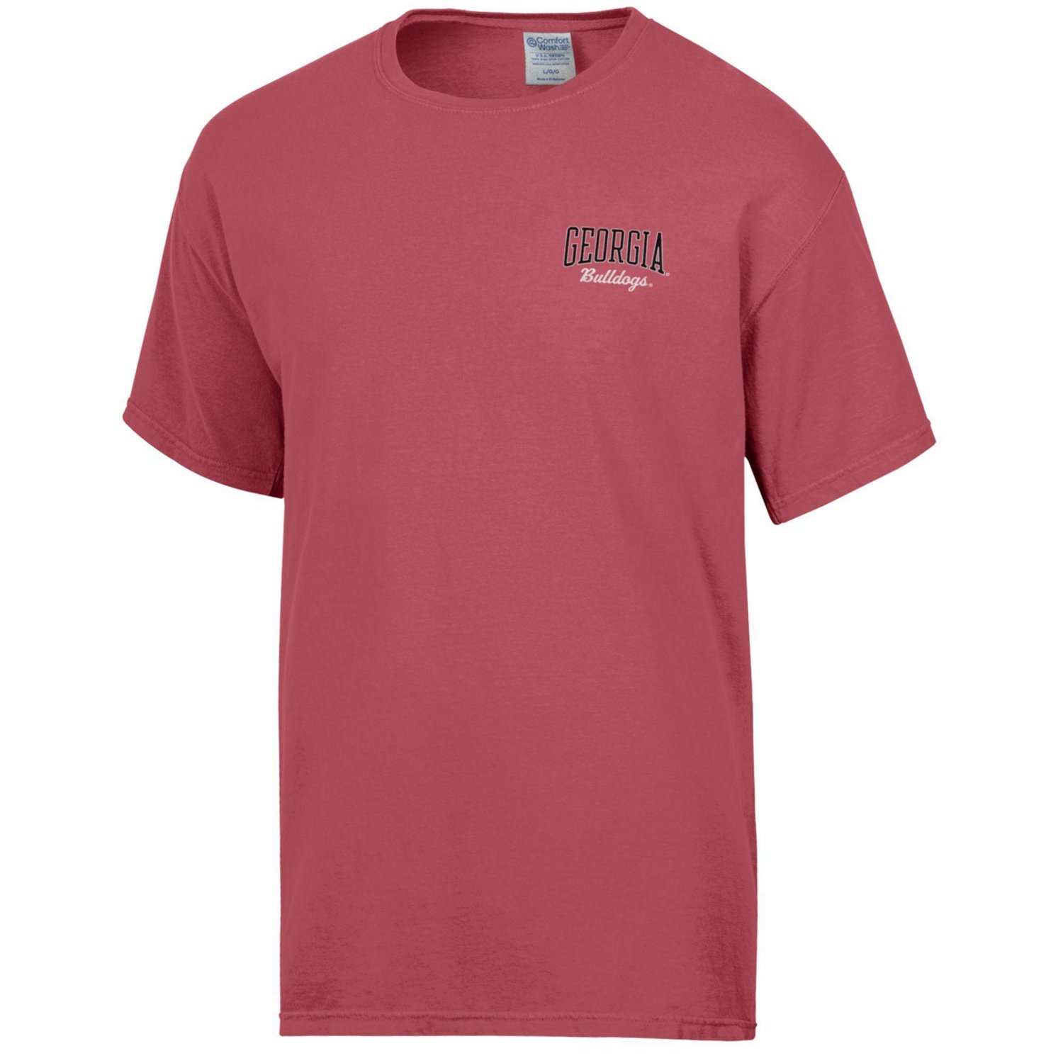 Comfort Wash Men's University of Georgia Bulldog Flag Short Sleeve T-Shirt - view number 2
