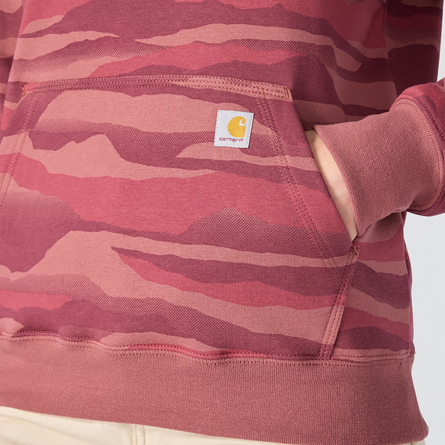 Carhartt Women’s Marquette Landscape Camo Sweatshirt - view number 4