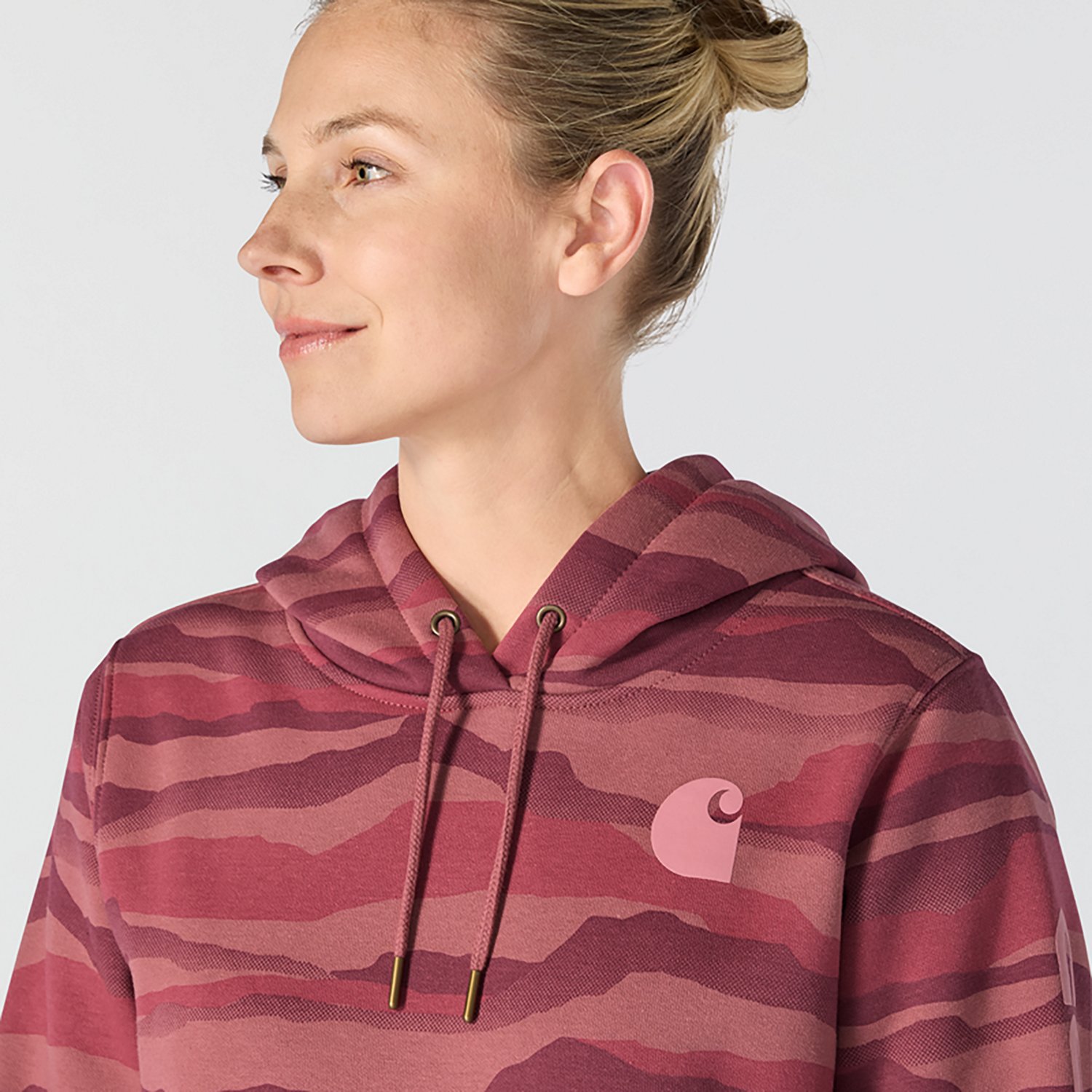 Carhartt Women’s Marquette Landscape Camo Sweatshirt - view number 5