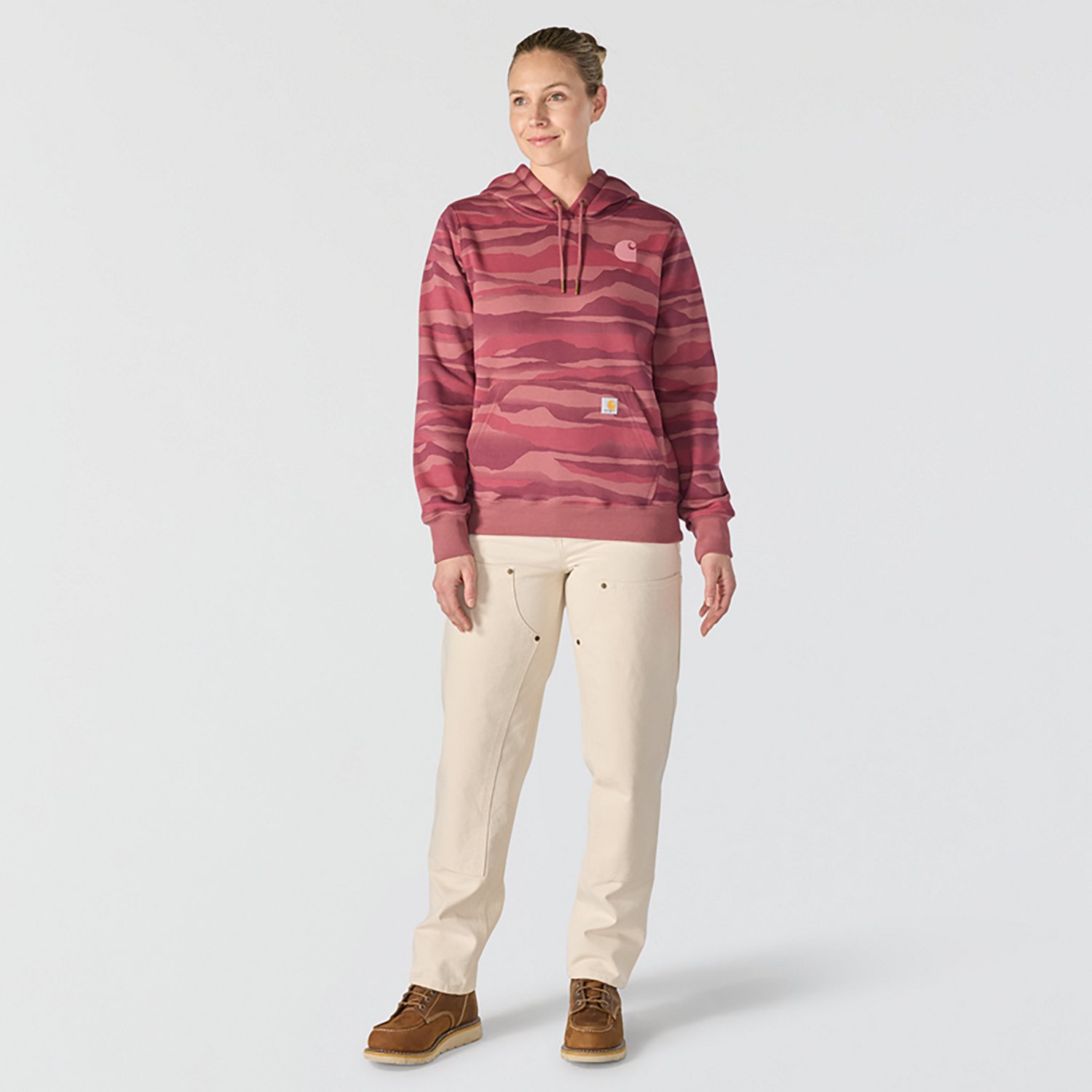 Carhartt Women’s Marquette Landscape Camo Sweatshirt - view number 6