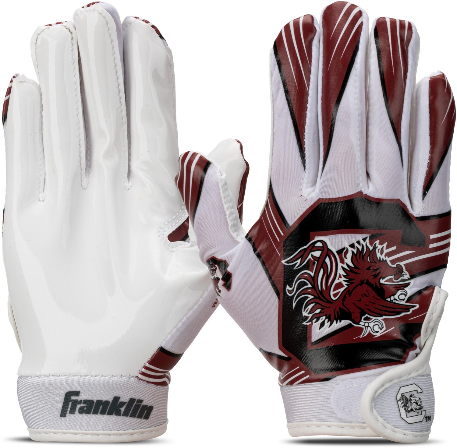Franklin University of South Carolina Receiver Gloves - view number 3