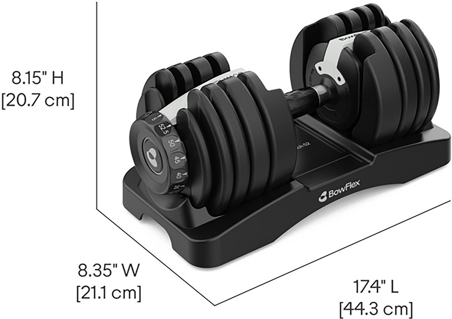 BowFlex ST52 Adjustable Dumbbell – Single - view number 3
